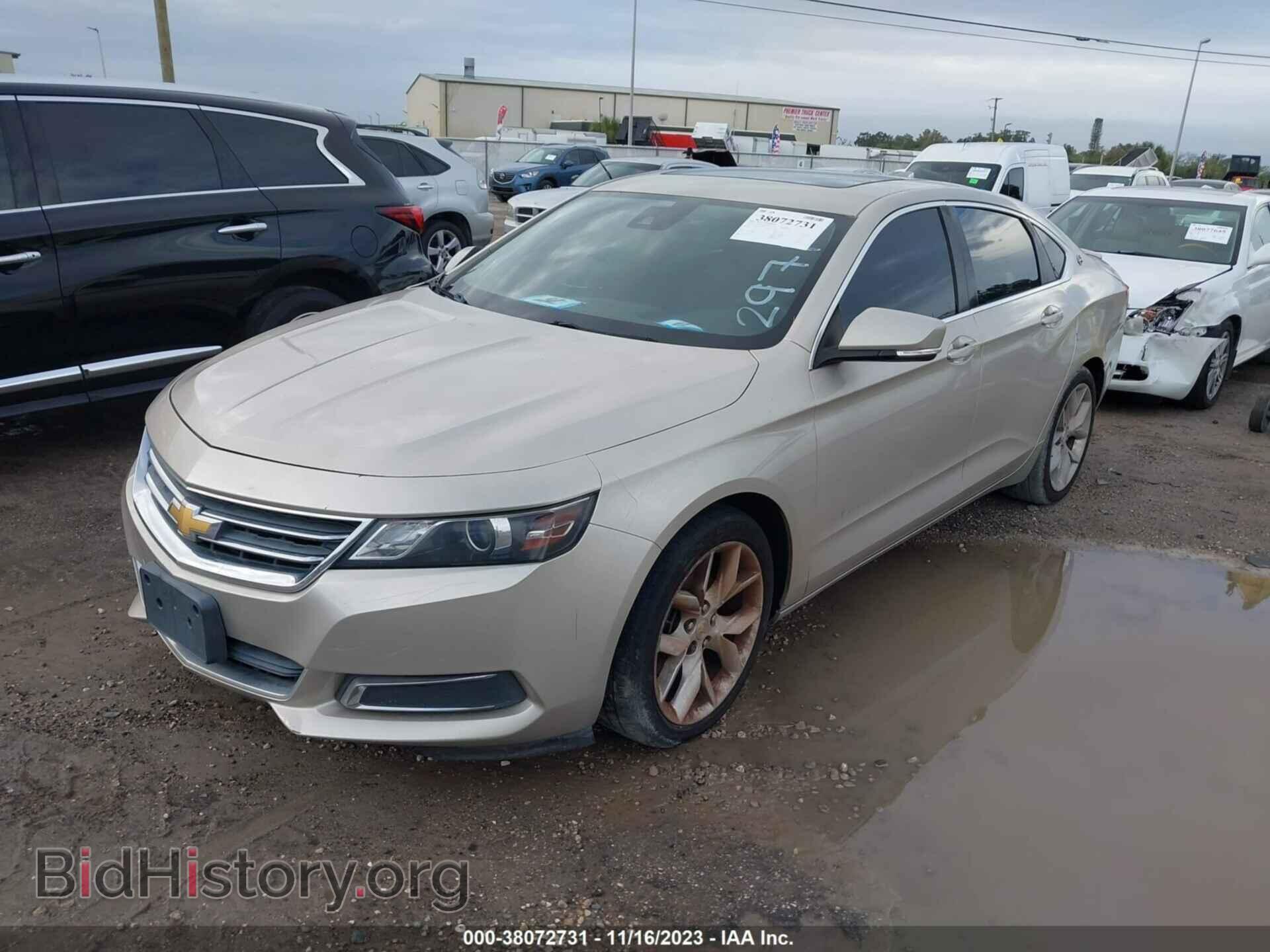 2015 CHEVROLET IMPALA - VIN: 2G1125S37F9142971 - Фото 2