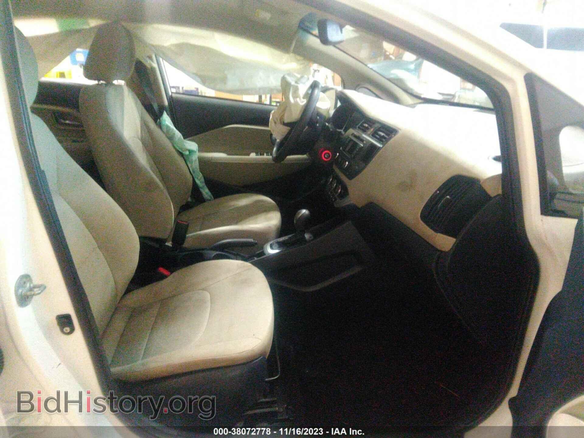 2013 KIA RIO - VIN: KNADM5A3XD6096926 - Фото 5