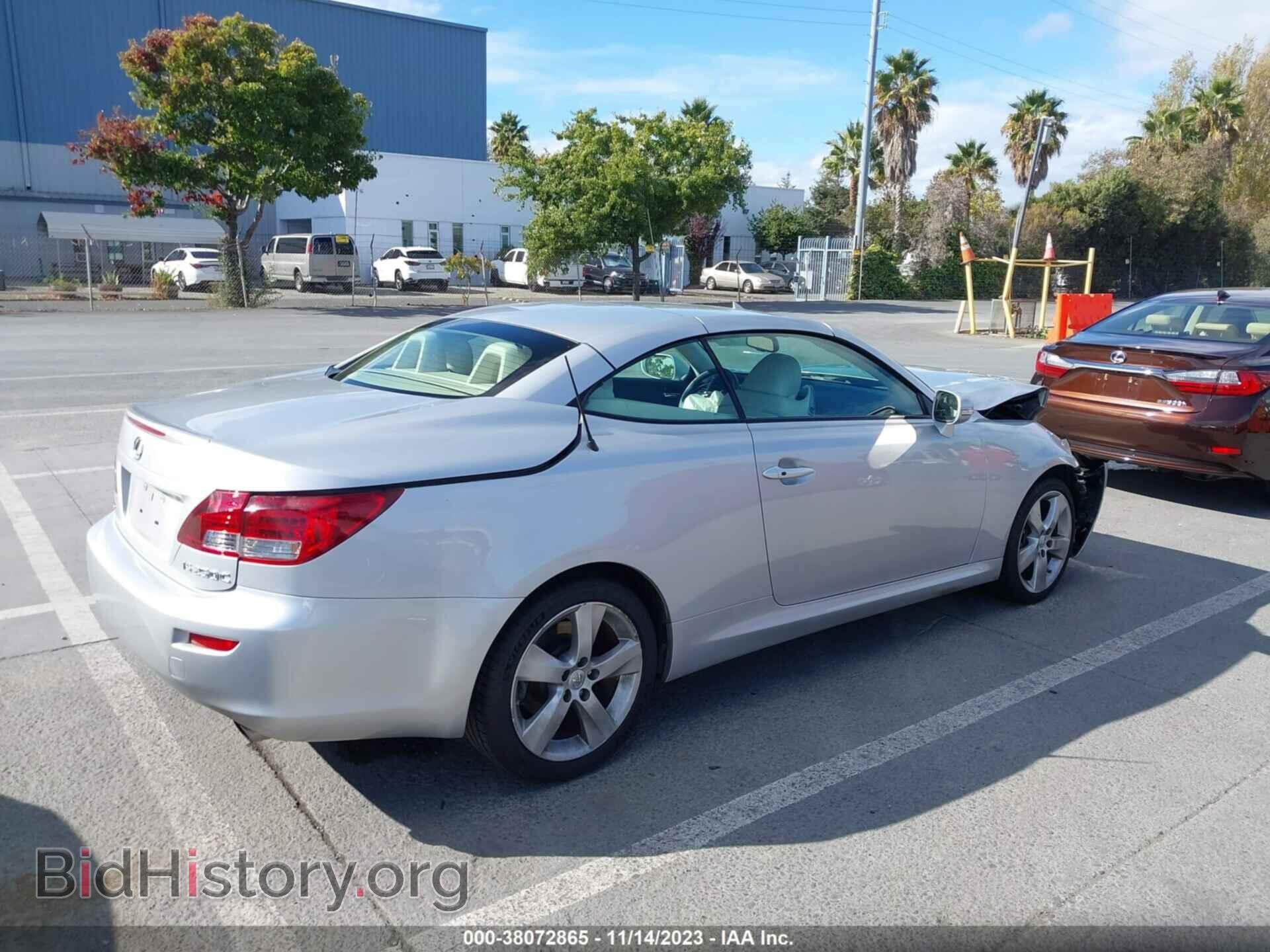 2010 LEXUS IS 250C - VIN: JTHFF2C20A2509561 - Photo 4
