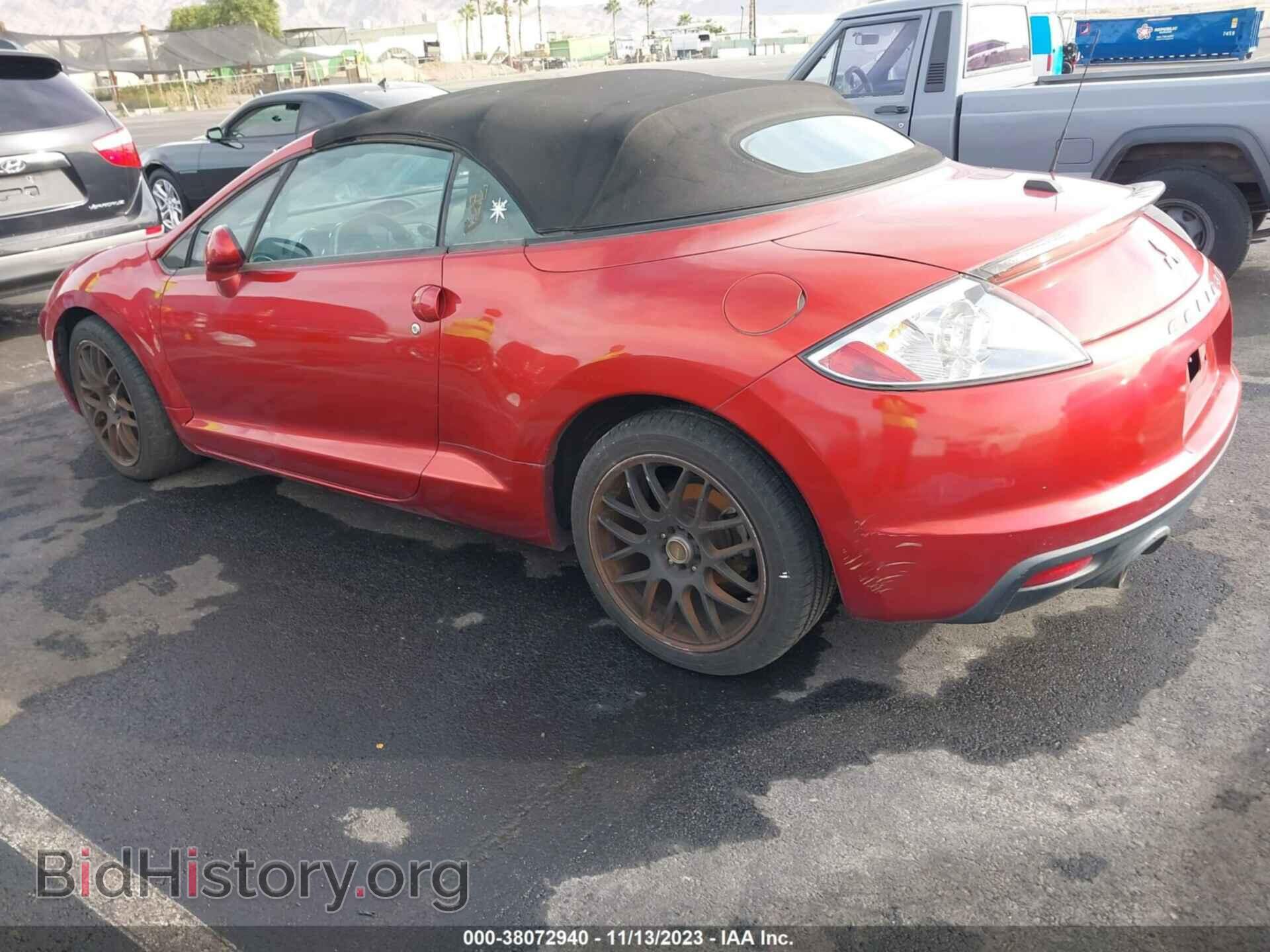 2012 MITSUBISHI ECLIPSE SPYDER - VIN: 4A37L2EF7CE003271 - Фото 3