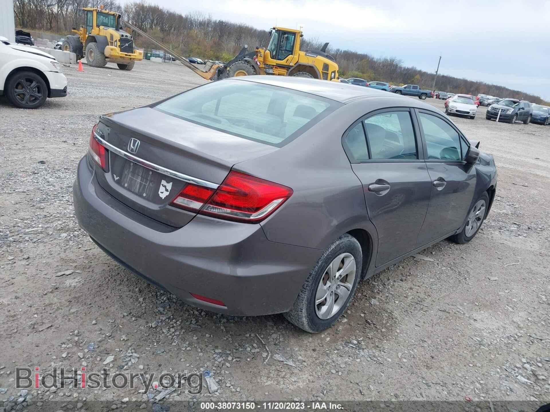 2014 HONDA CIVIC - VIN: 19XFB2E57EE056682 - Фото 4