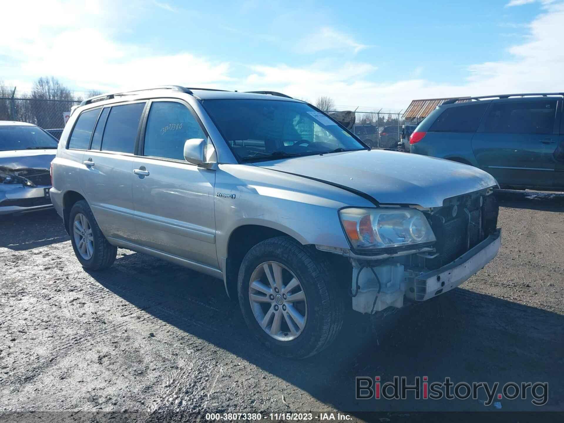 Photo JTEEW21A860026955 - TOYOTA HIGHLANDER HYBRID 2006