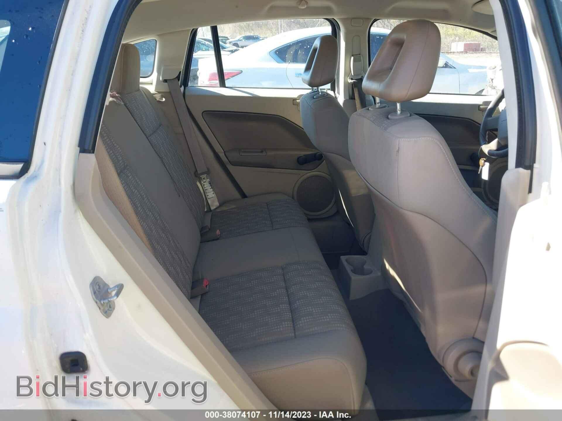 2007 DODGE CALIBER - VIN: 1B3HB28B37D240842 - Фото 8