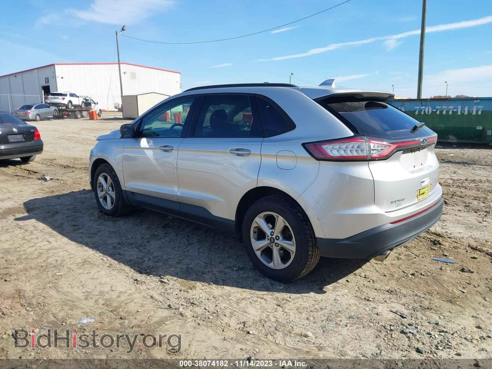 2015 FORD EDGE - VIN: 2FMTK3G84FBC19244 - Фото 3