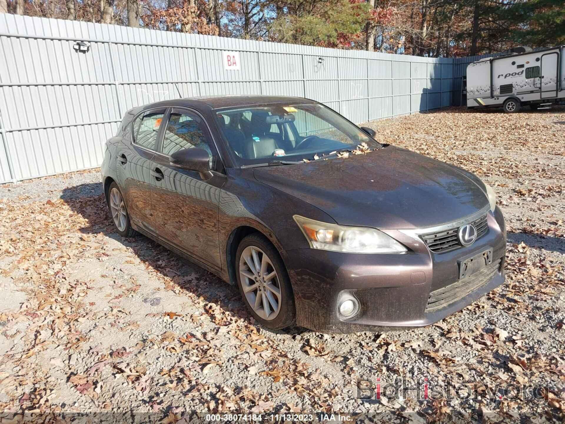 Photo JTHKD5BH0C2057691 - LEXUS CT 200H 2012