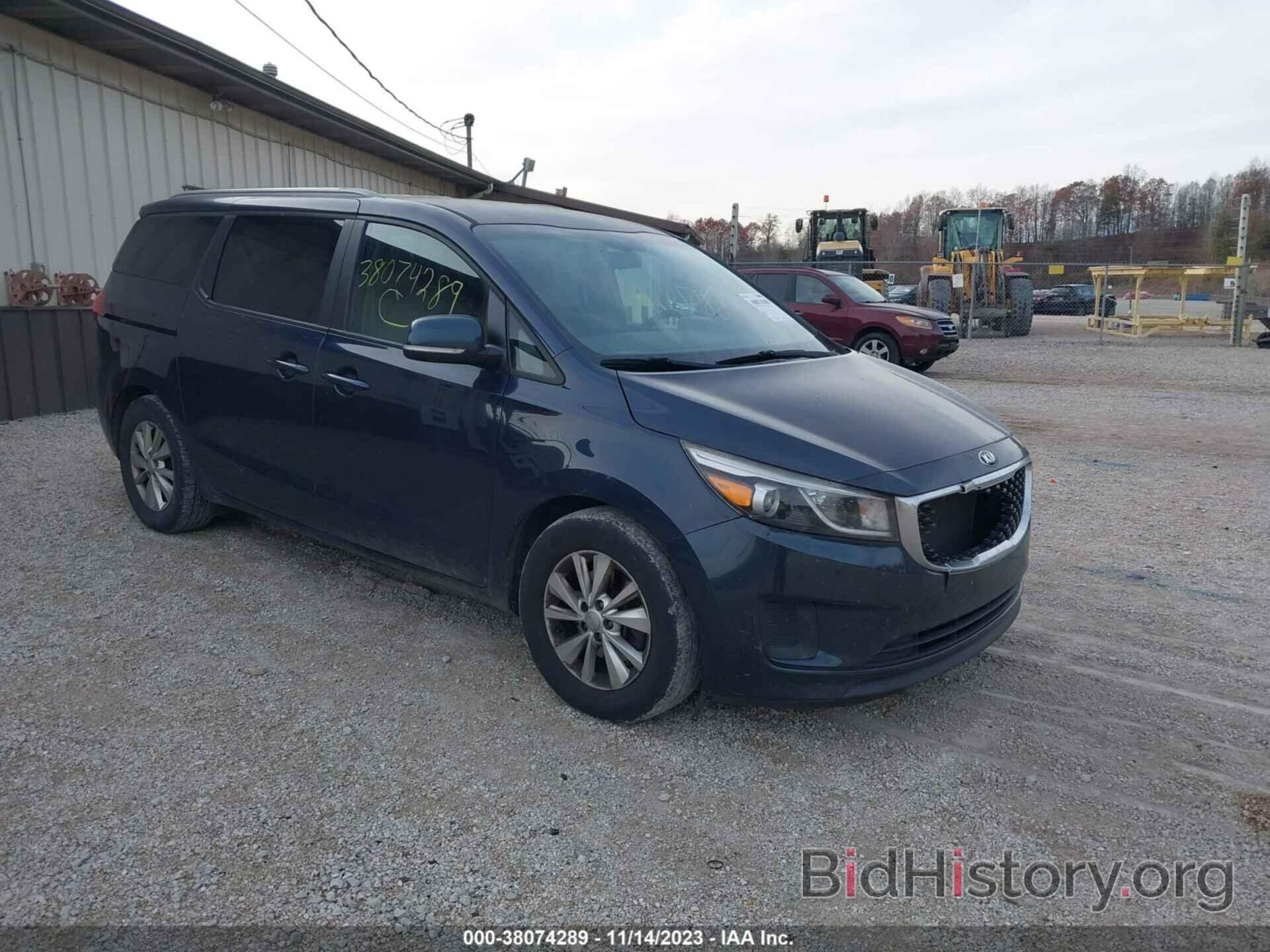 Photo KNDMB5C16G6161778 - KIA SEDONA 2016