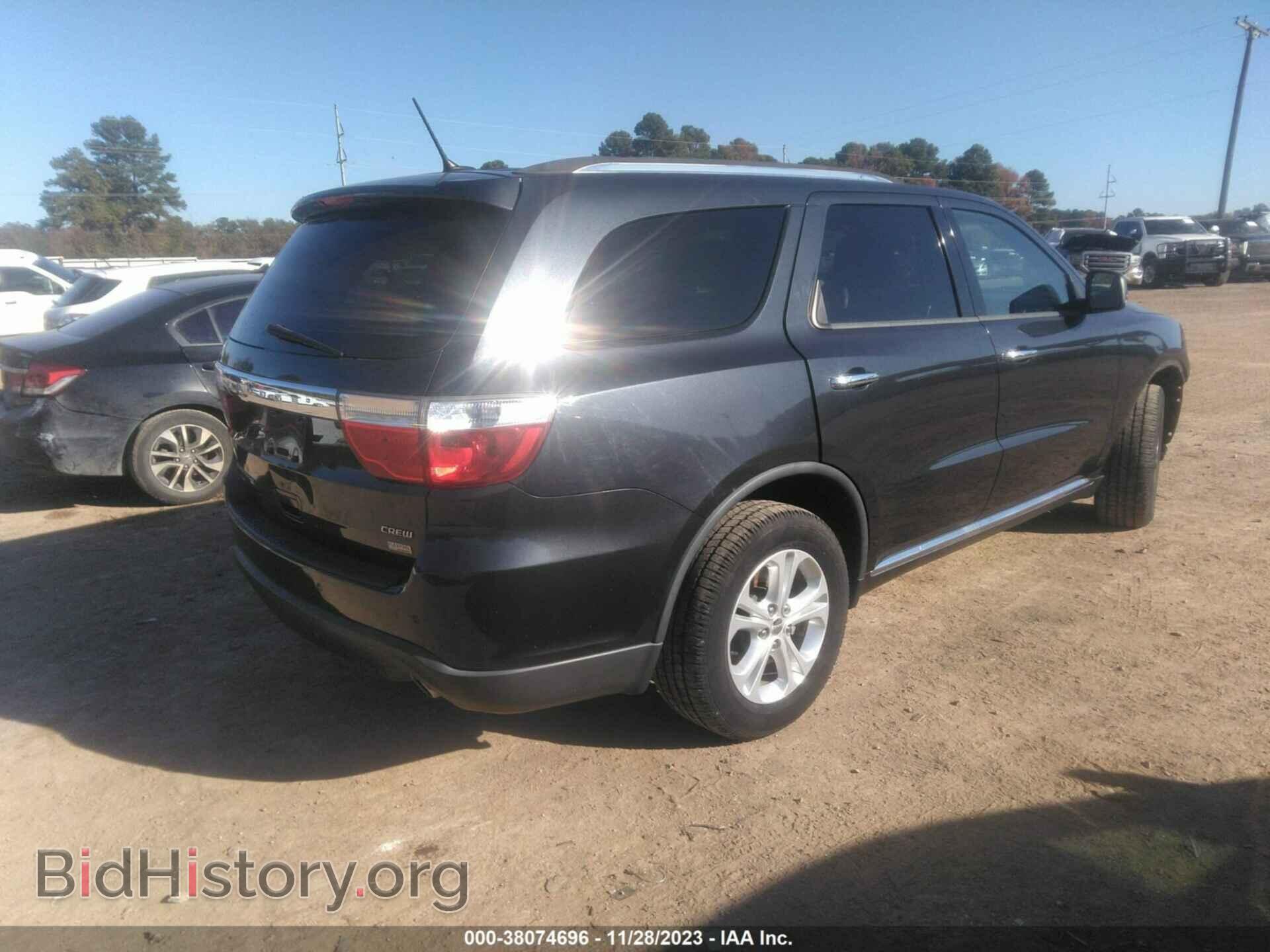 2013 DODGE DURANGO - VIN: 1C4RDJDG1DC664417 - Фото 4