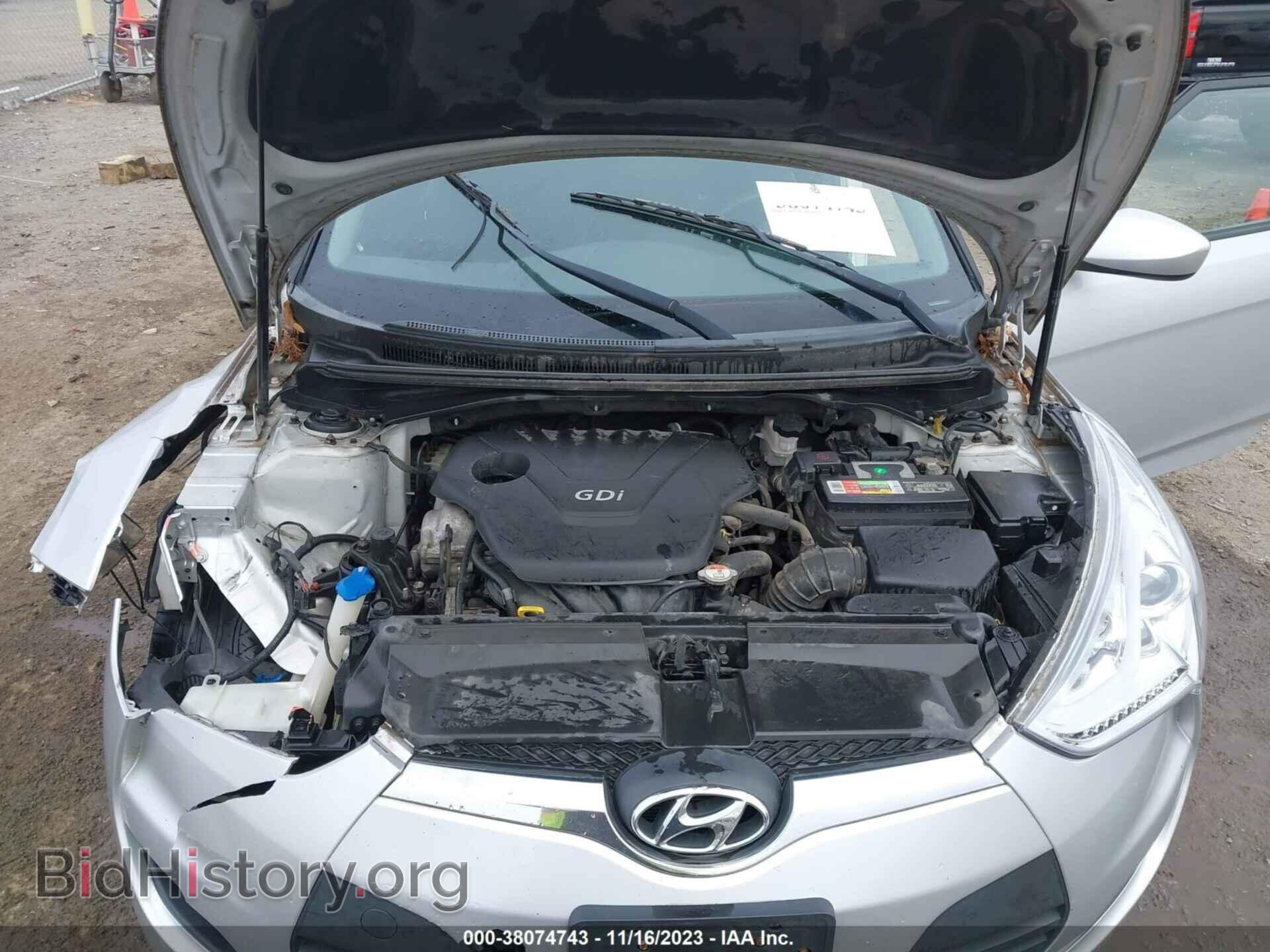 2014 HYUNDAI VELOSTER - VIN: KMHTC6AD5EU200263 - Фото 10
