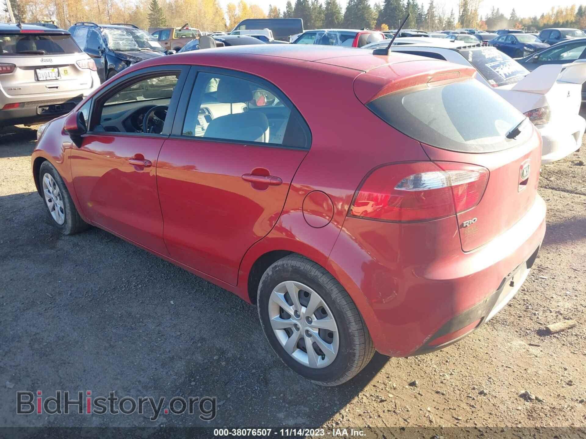 2014 KIA RIO - VIN: KNADM5A36E6356045 - Фото 3
