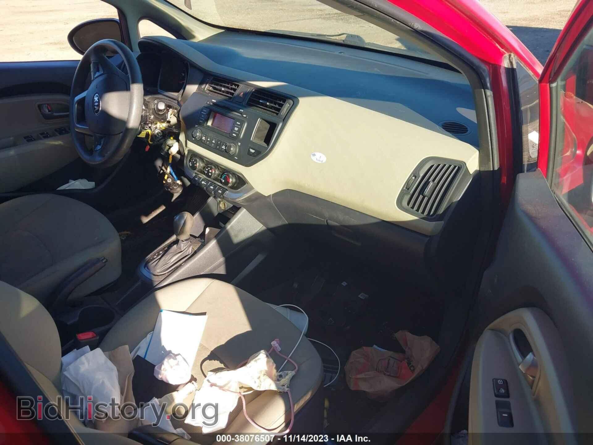 2014 KIA RIO - VIN: KNADM5A36E6356045 - Фото 5