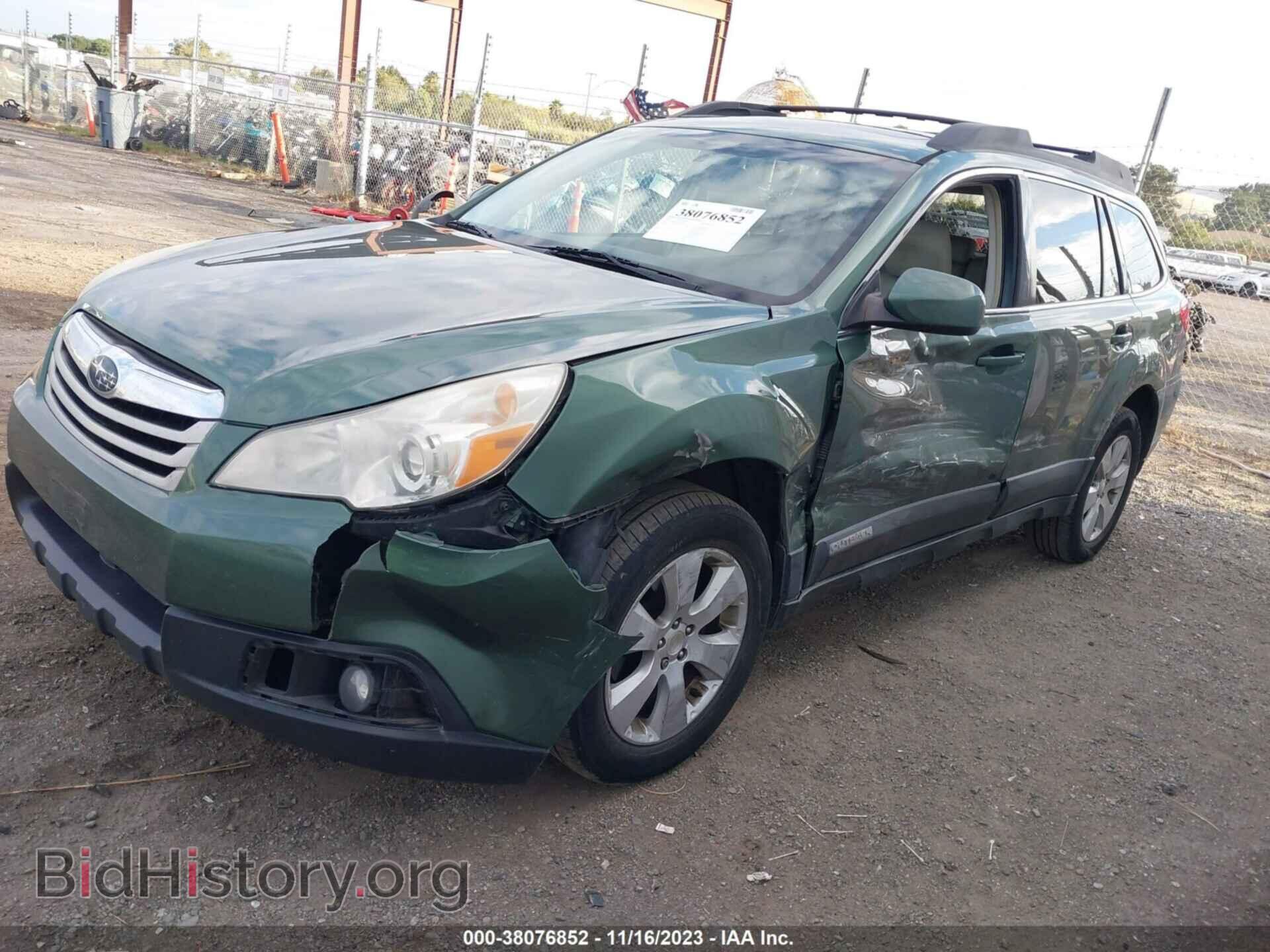 2010 SUBARU OUTBACK - VIN: 4S4BRBGC0A3376591 - Фото 2
