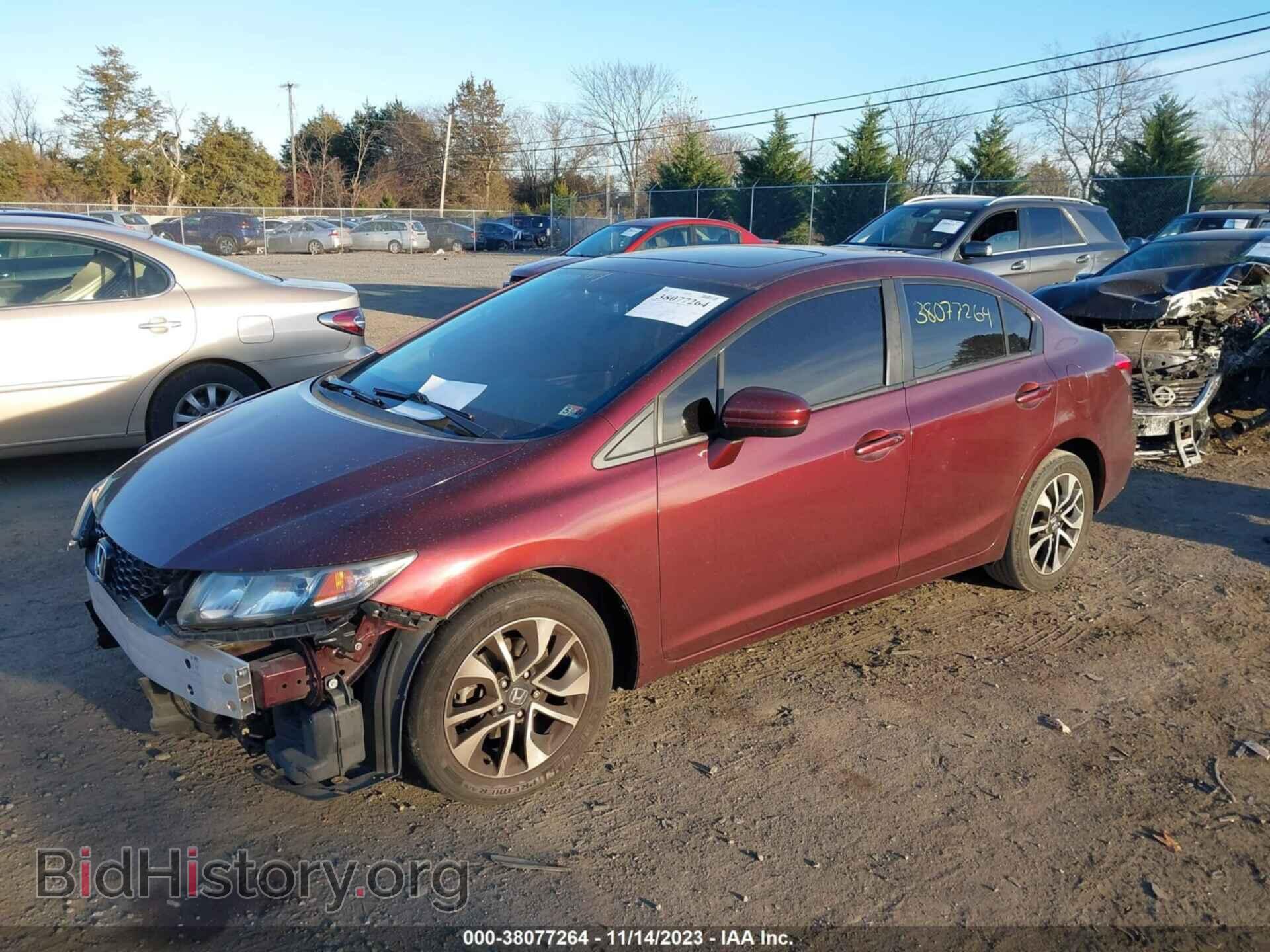 2015 HONDA CIVIC - VIN: 19XFB2F86FE244099 - Фото 2