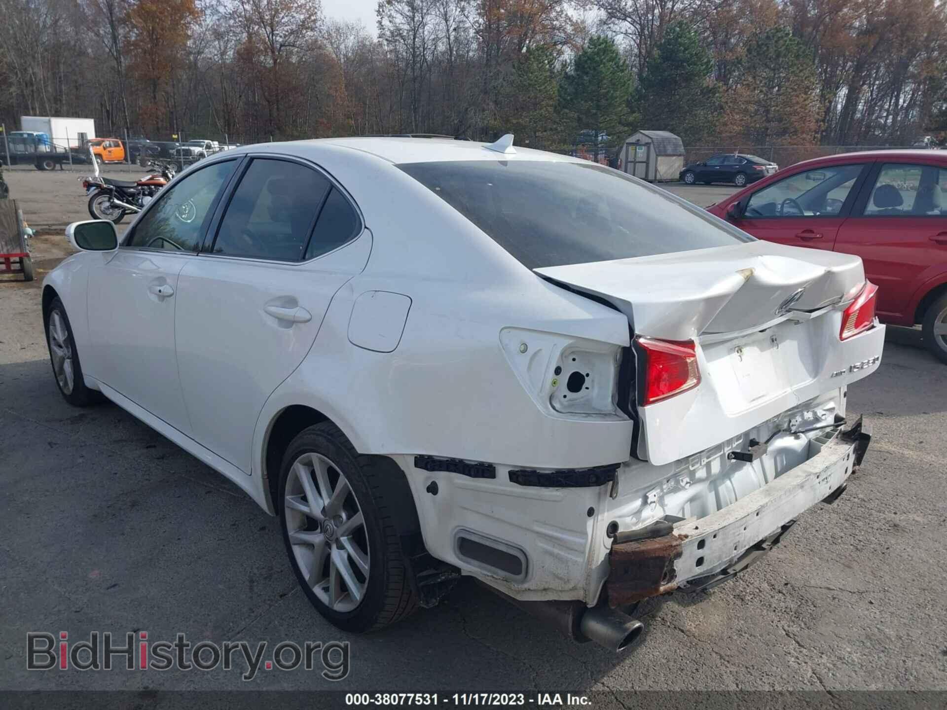 2012 LEXUS IS 250 - VIN: JTHCF5C26C5056438 - Фото 3