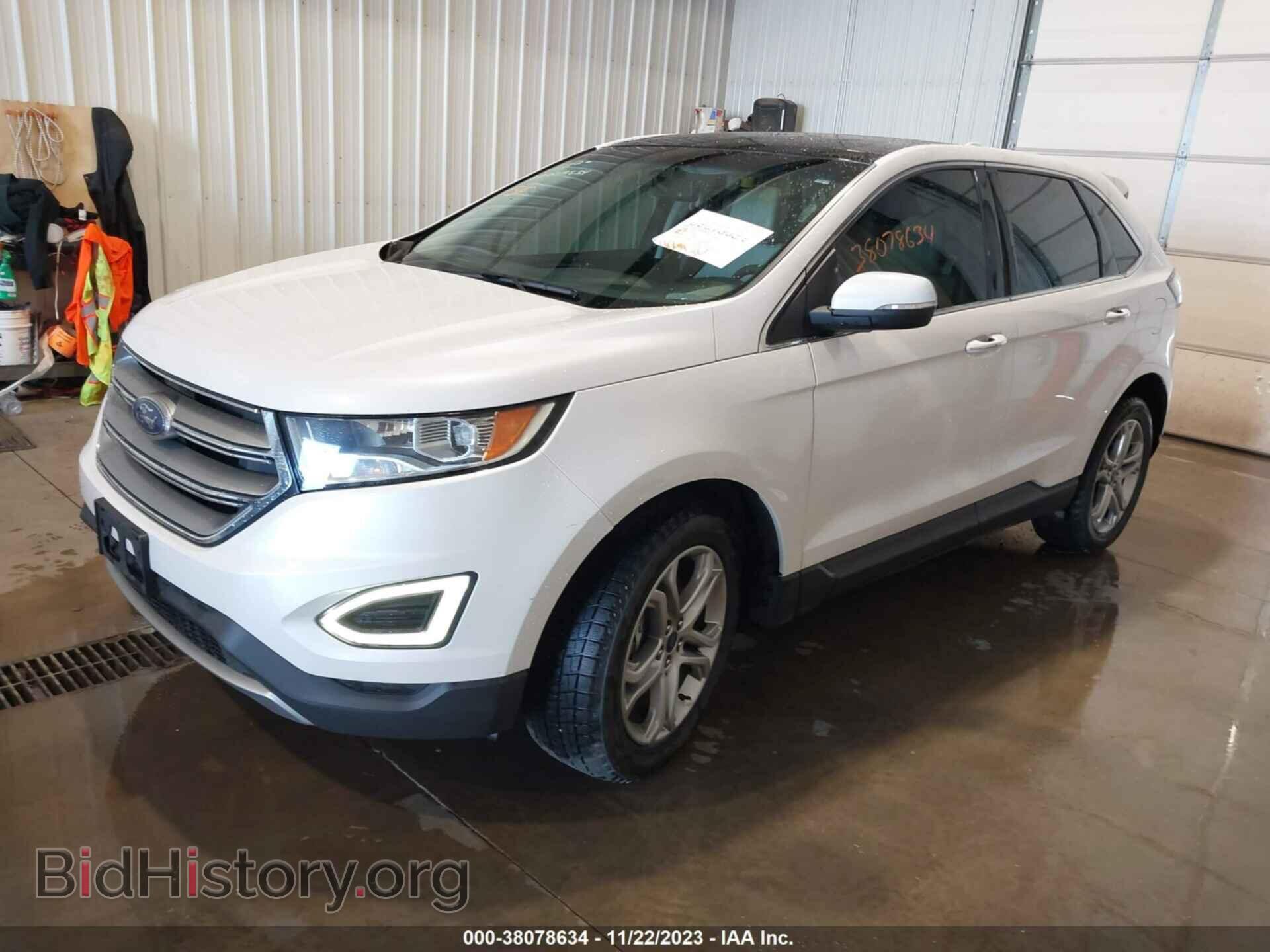2015 FORD EDGE - VIN: 2FMPK4K95FBB73477 - Фото 2