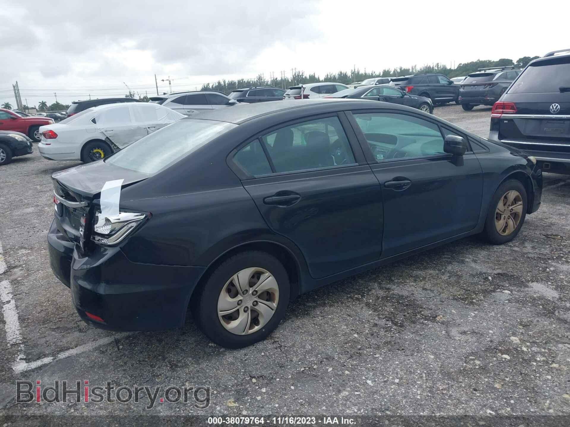 2014 HONDA CIVIC - VIN: 19XFB2F51EE072911 - Фото 4