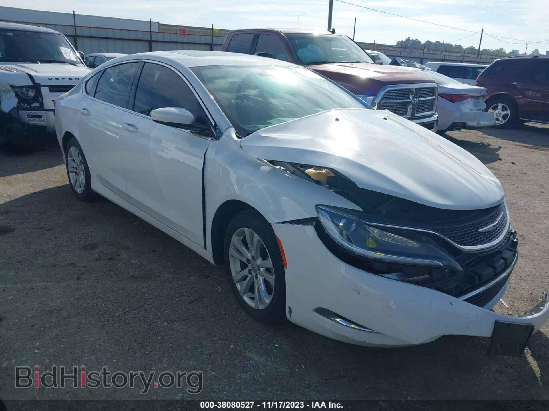 Фотография 1C3CCCAB2FN652799 - CHRYSLER 200 2015