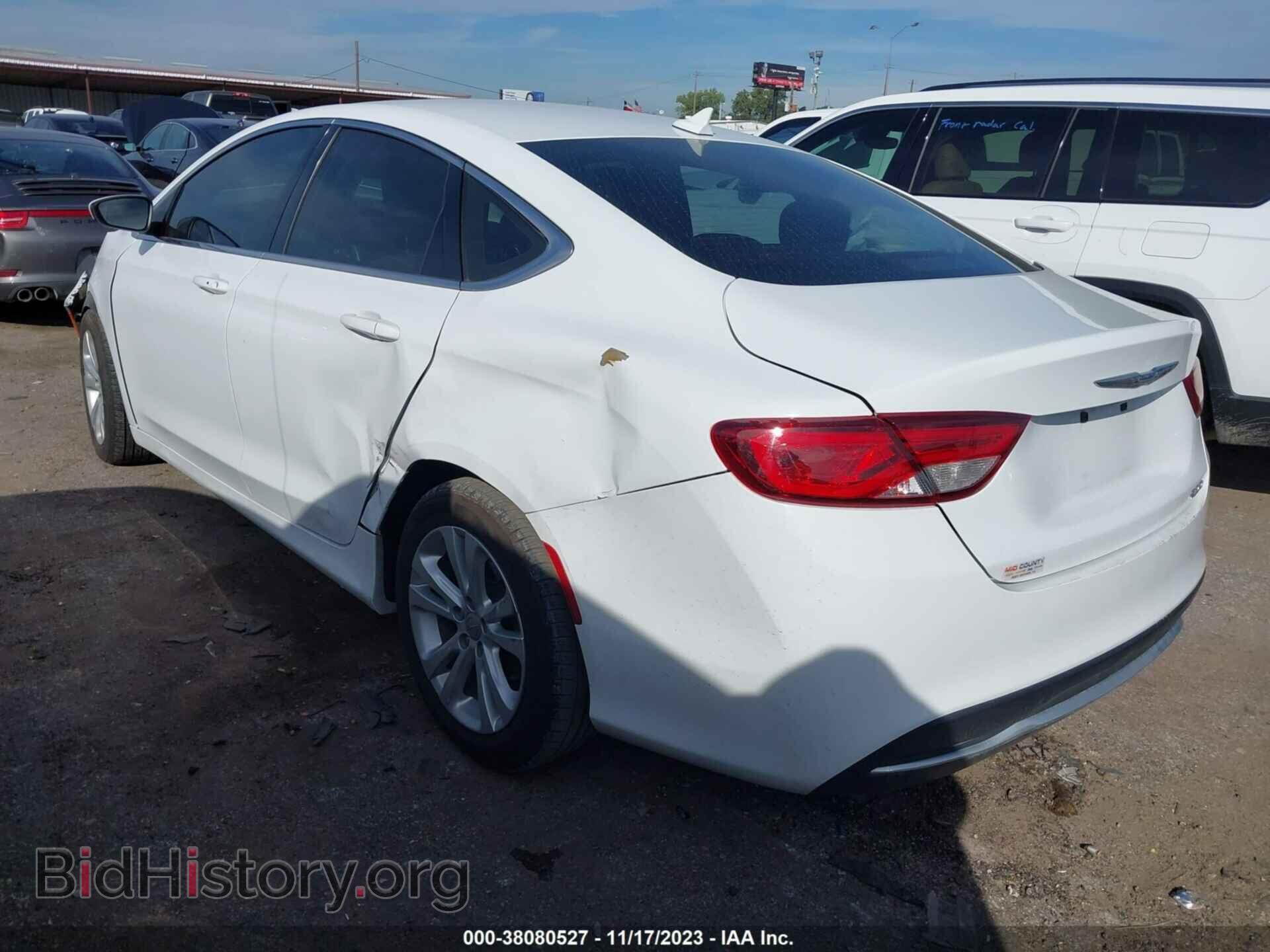 2015 CHRYSLER 200 - VIN: 1C3CCCAB2FN652799 - Фото 3