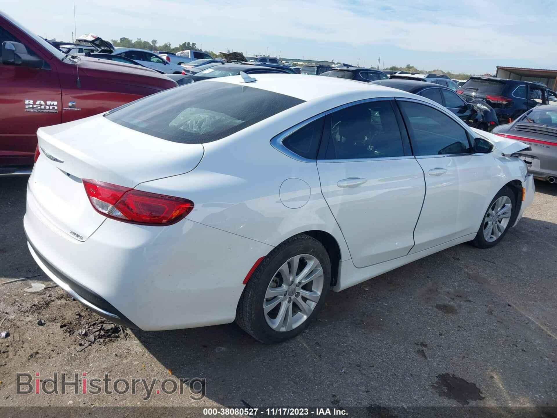 2015 CHRYSLER 200 - VIN: 1C3CCCAB2FN652799 - Фото 4