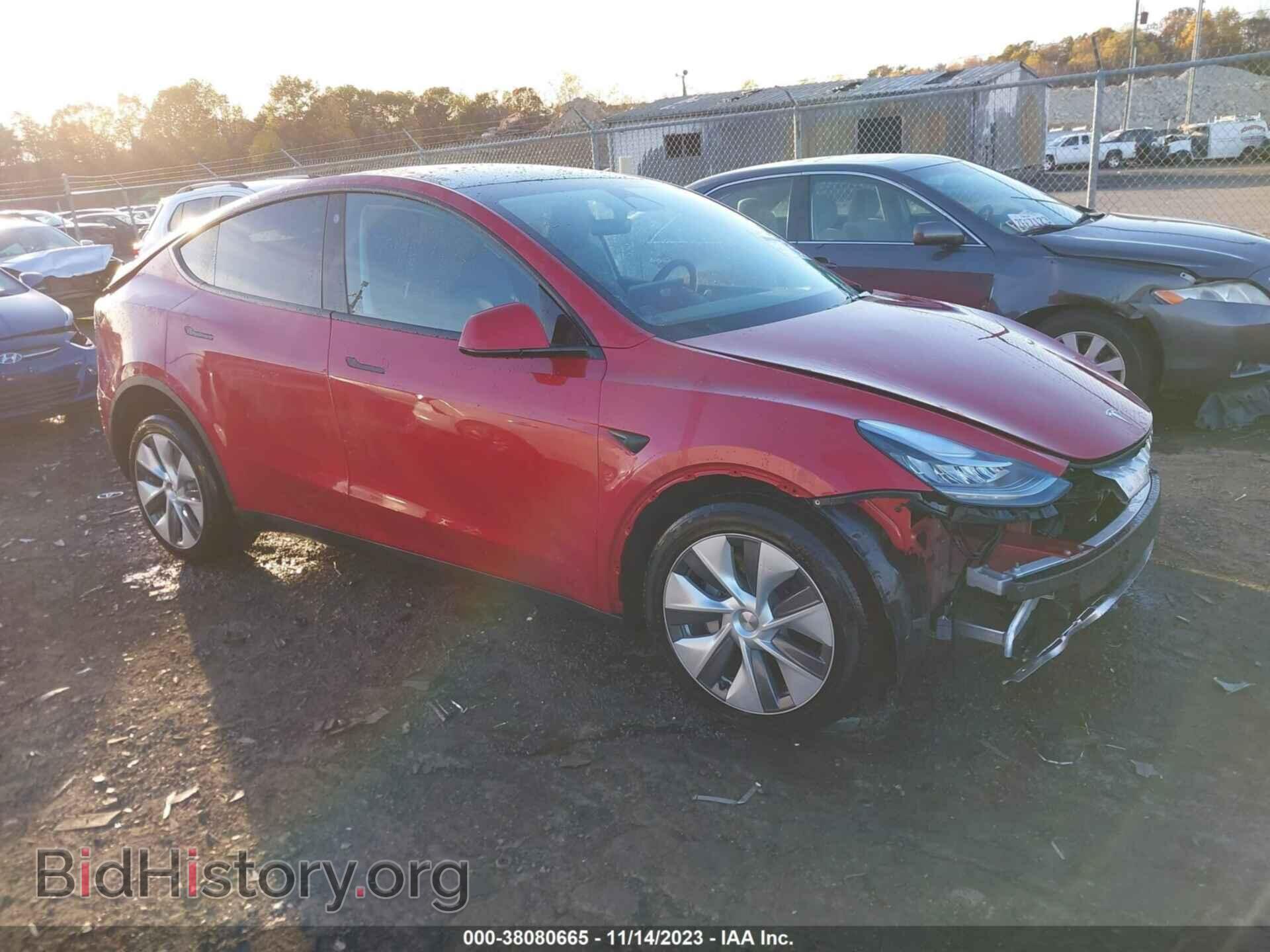 Photo 7SAYGDEE0NA012846 - TESLA MODEL Y 2022