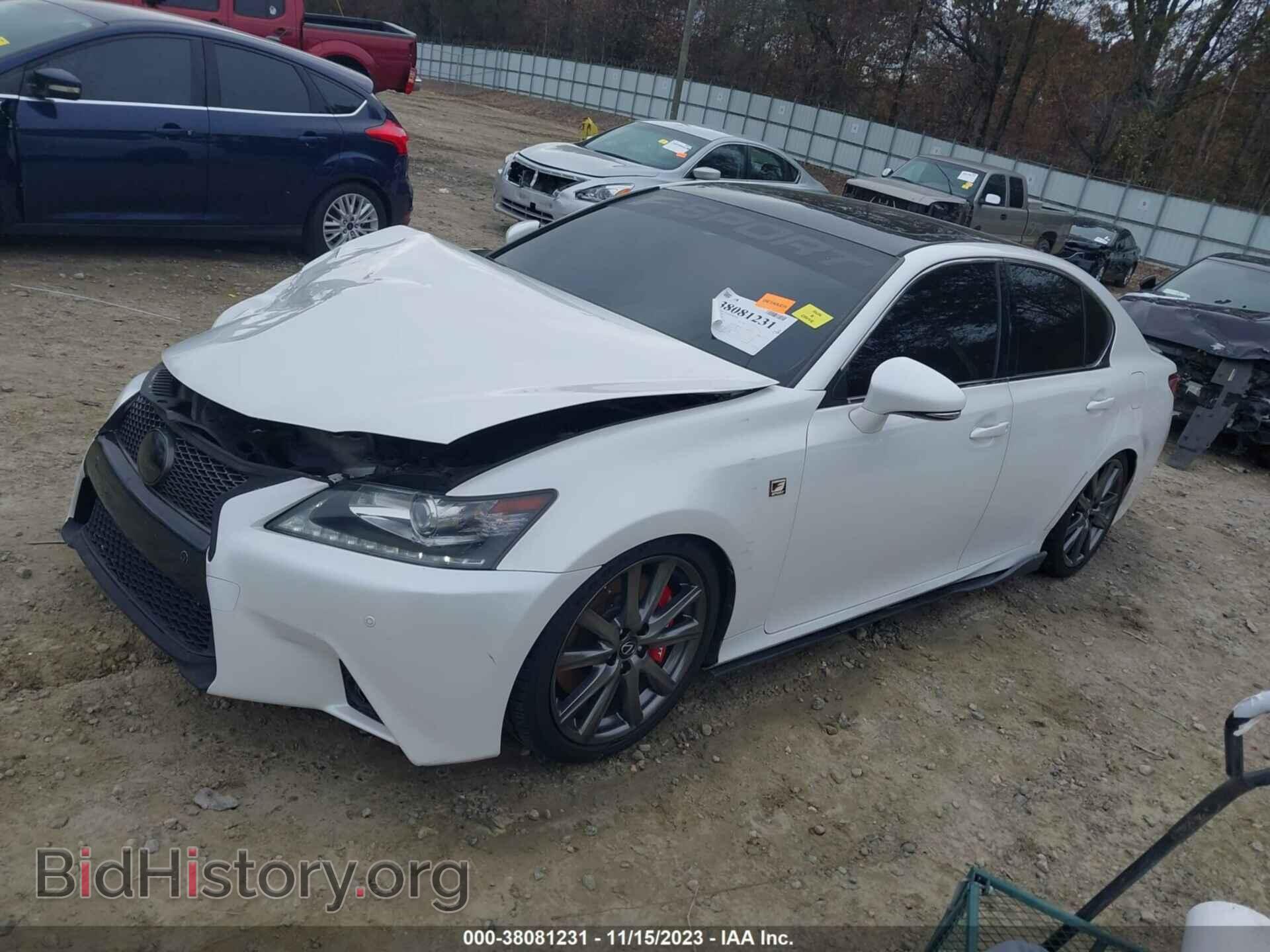 2013 LEXUS GS 350 - VIN: JTHBE1BL3D5014988 - Фото 2
