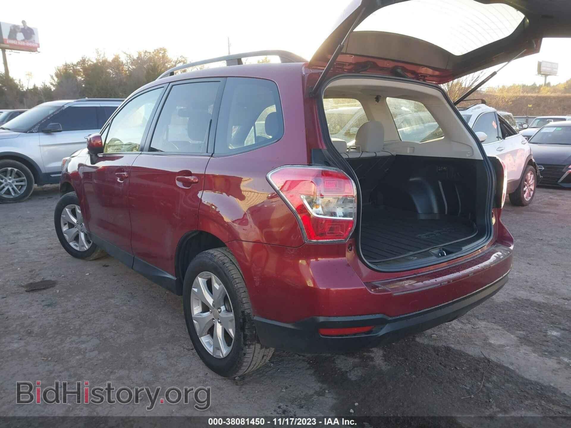 2016 SUBARU FORESTER - VIN: JF2SJADC3GH492732 - Фото 3