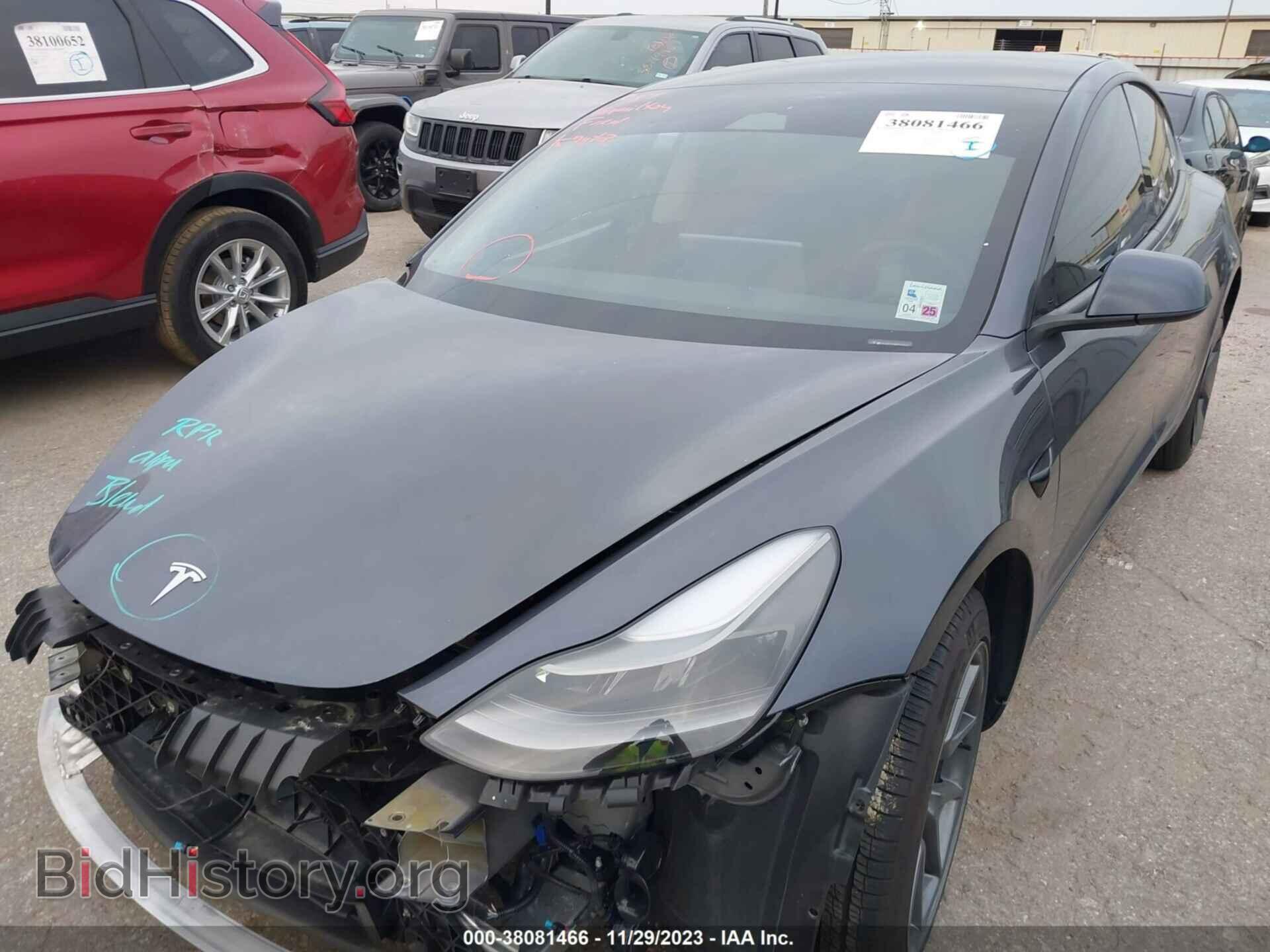 2023 TESLA MODEL 3 - VIN: 5YJ3E1EA8PF542447 - Фото 2