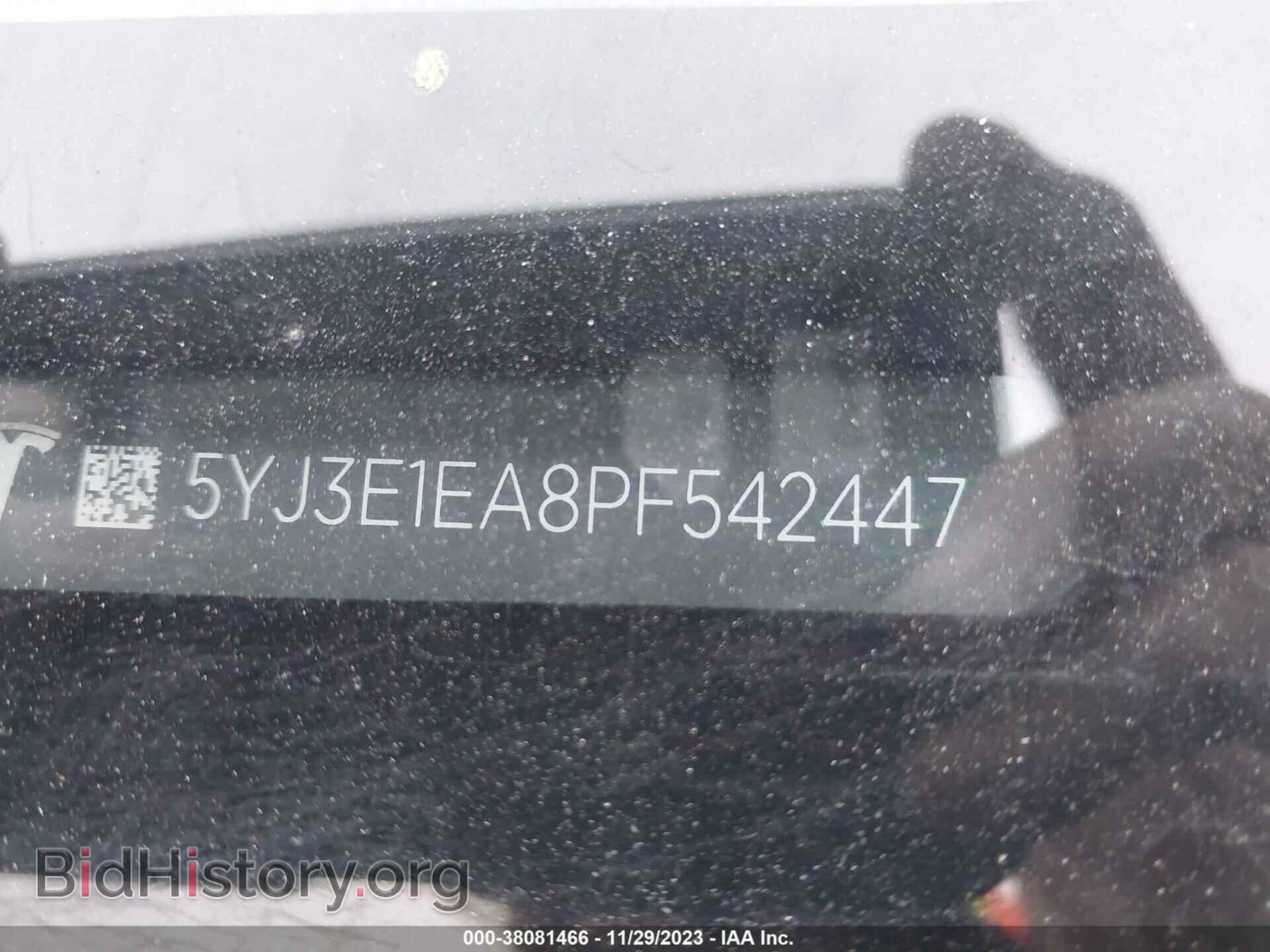 2023 TESLA MODEL 3 - VIN: 5YJ3E1EA8PF542447 - Фото 9