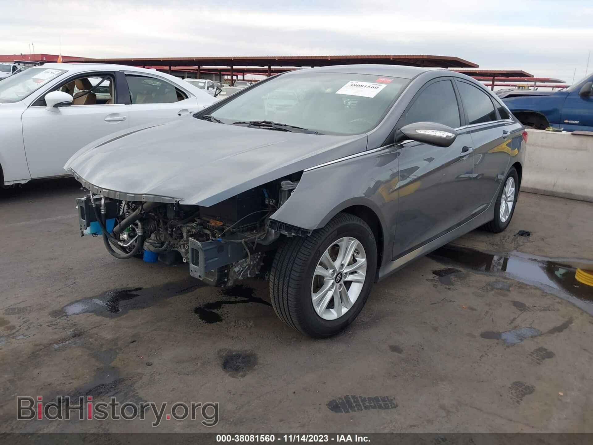 2014 HYUNDAI SONATA - VIN: 5NPEB4AC3EH896207 - Фото 2