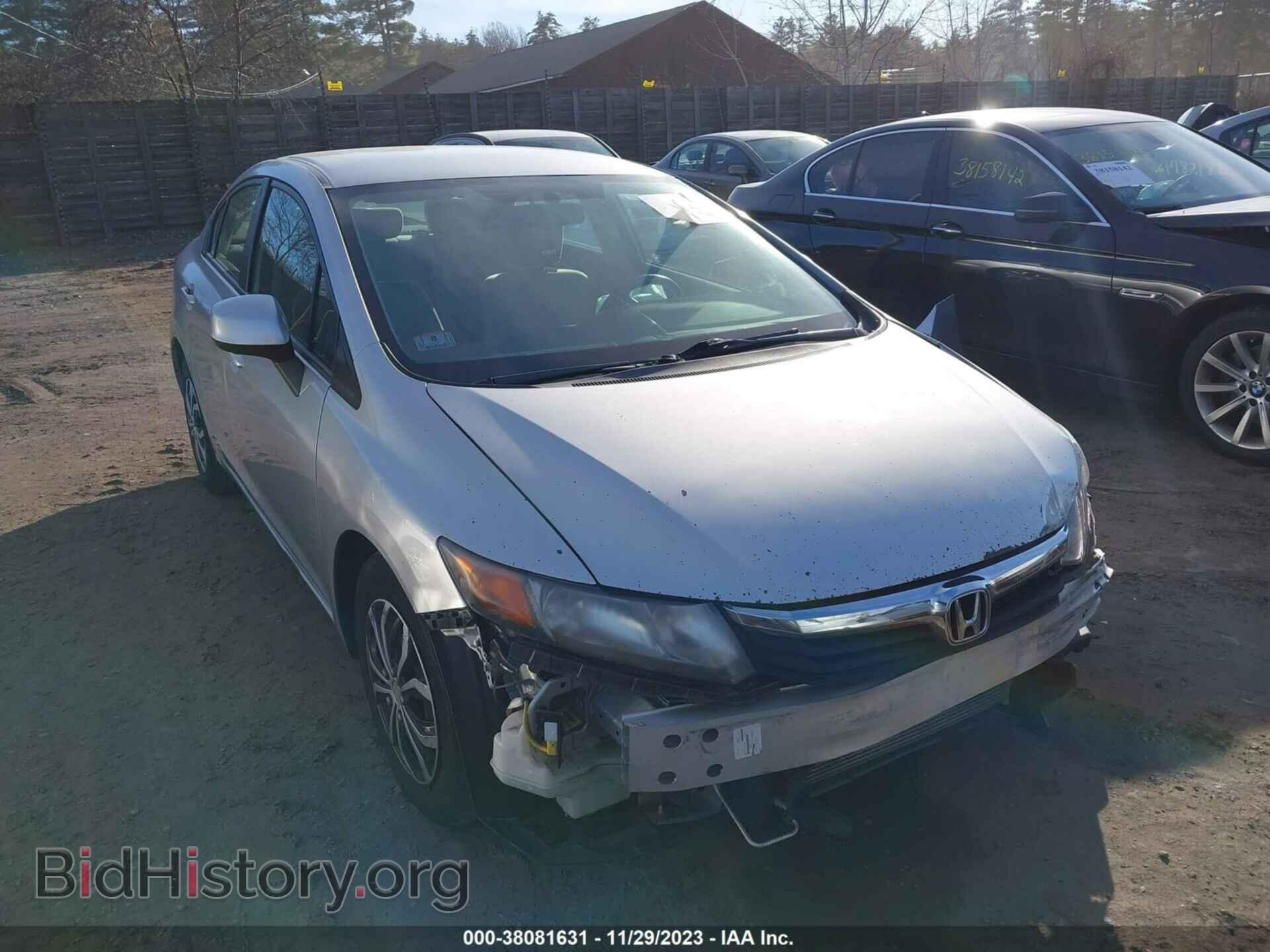 Фотография 2HGFB2F5XCH597761 - HONDA CIVIC 2012