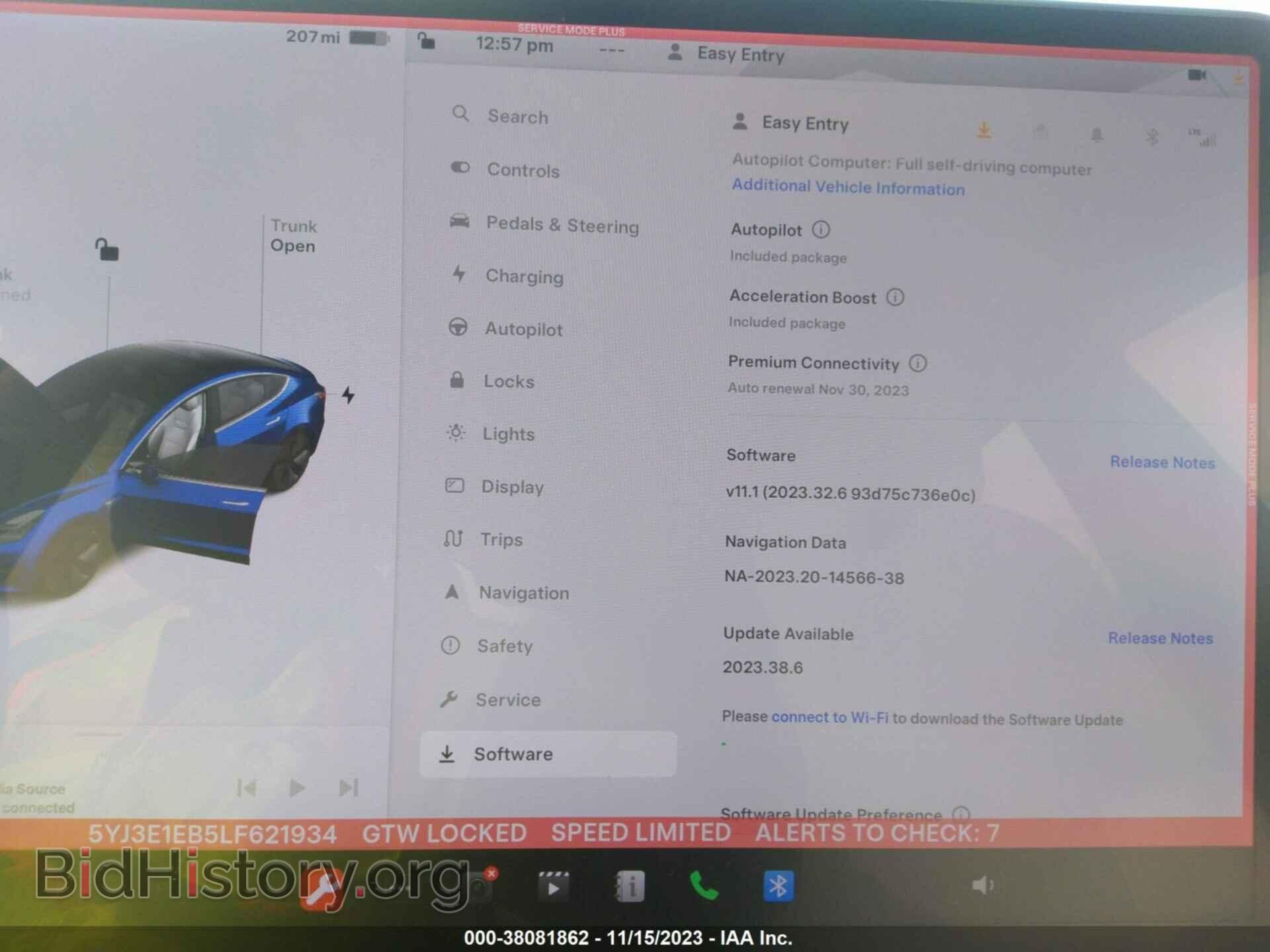 2020 TESLA MODEL 3 - VIN: 5YJ3E1EB5LF621934 - Фото 18