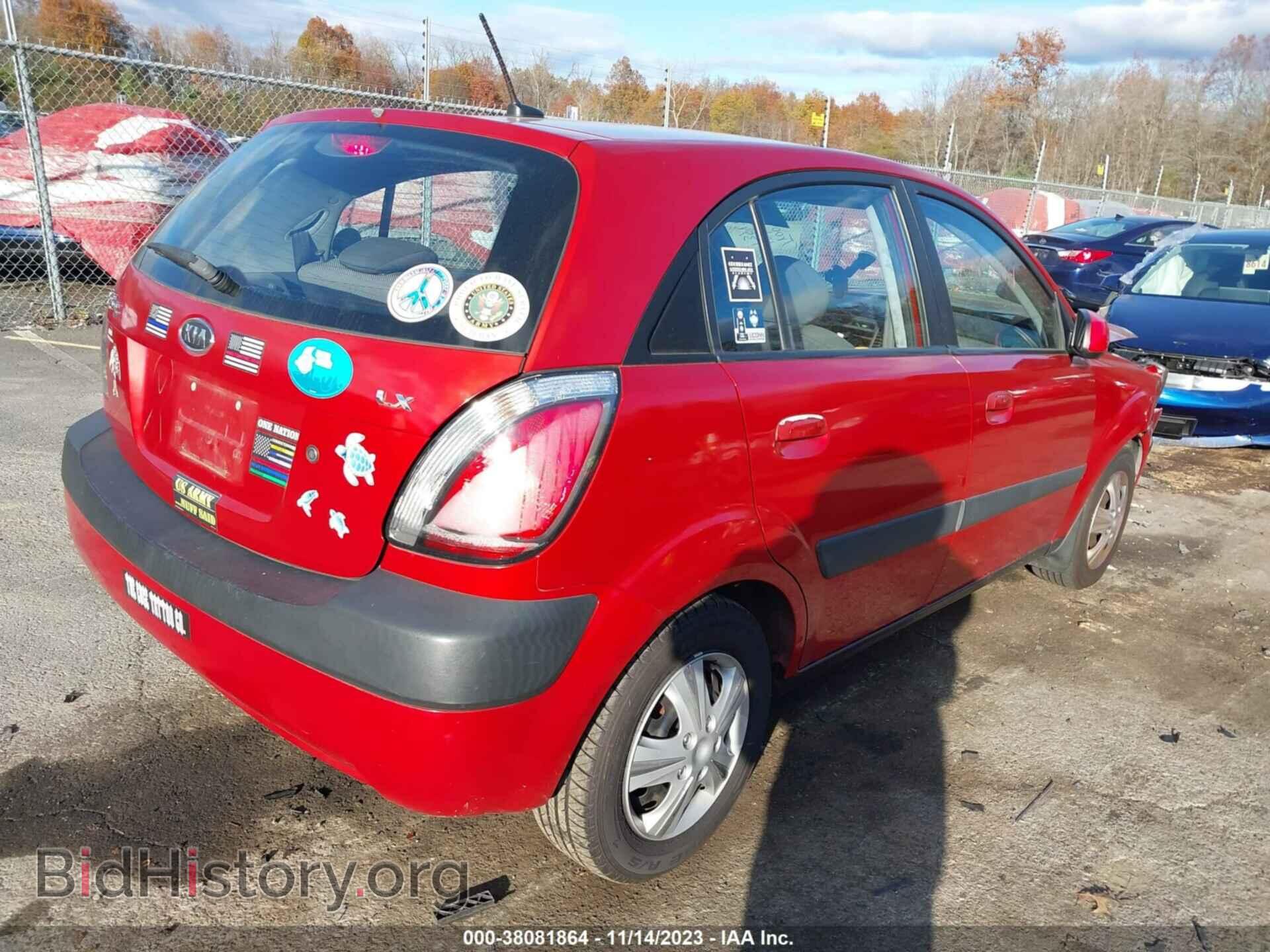 2009 KIA RIO5 - VIN: KNADE243096517258 - Фото 4