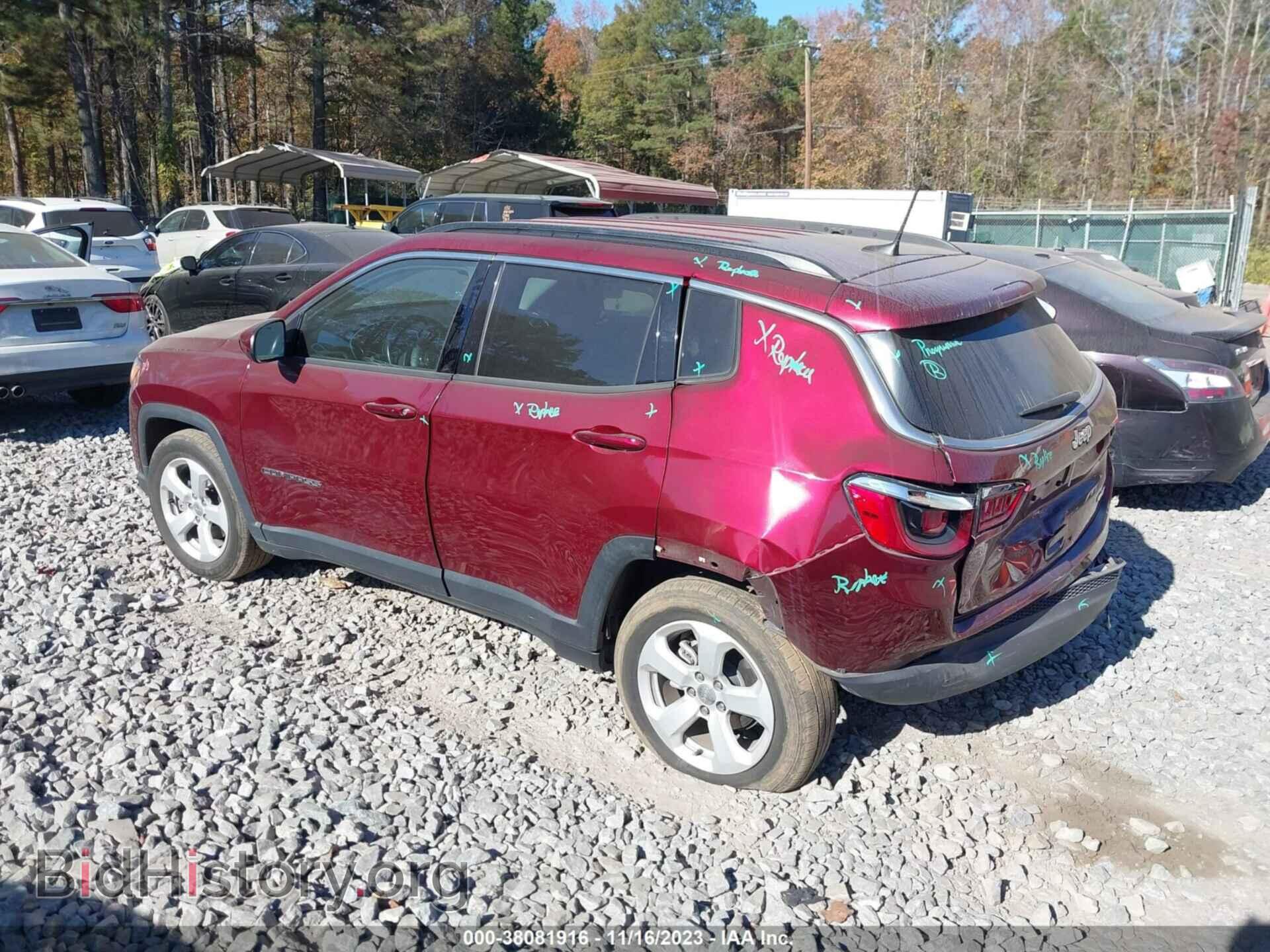 2020 JEEP COMPASS - VIN: 3C4NJCBB5LT257570 - Фото 3