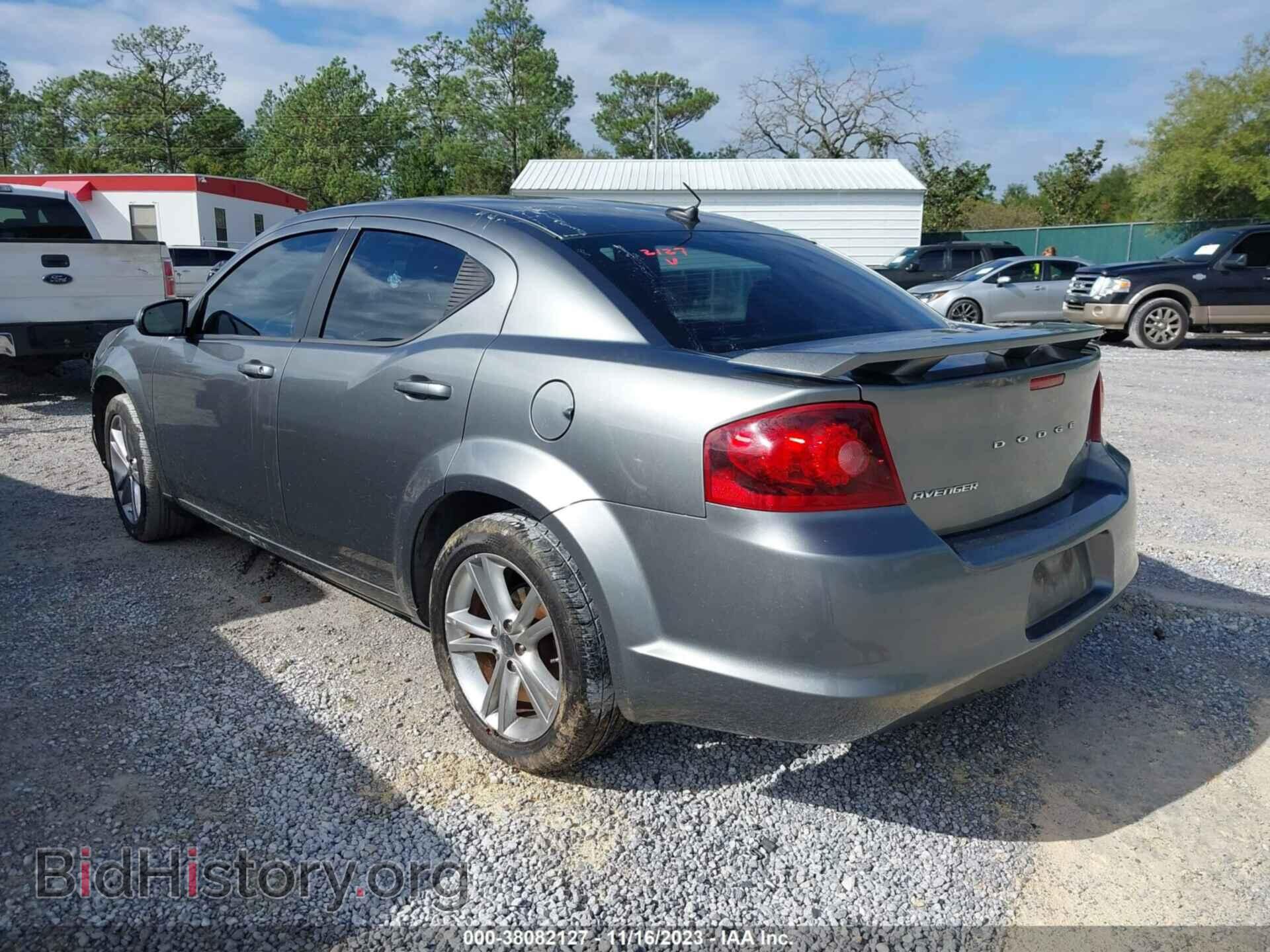 2013 DODGE AVENGER - VIN: 1C3CDZCB7DN544351 - Фото 3