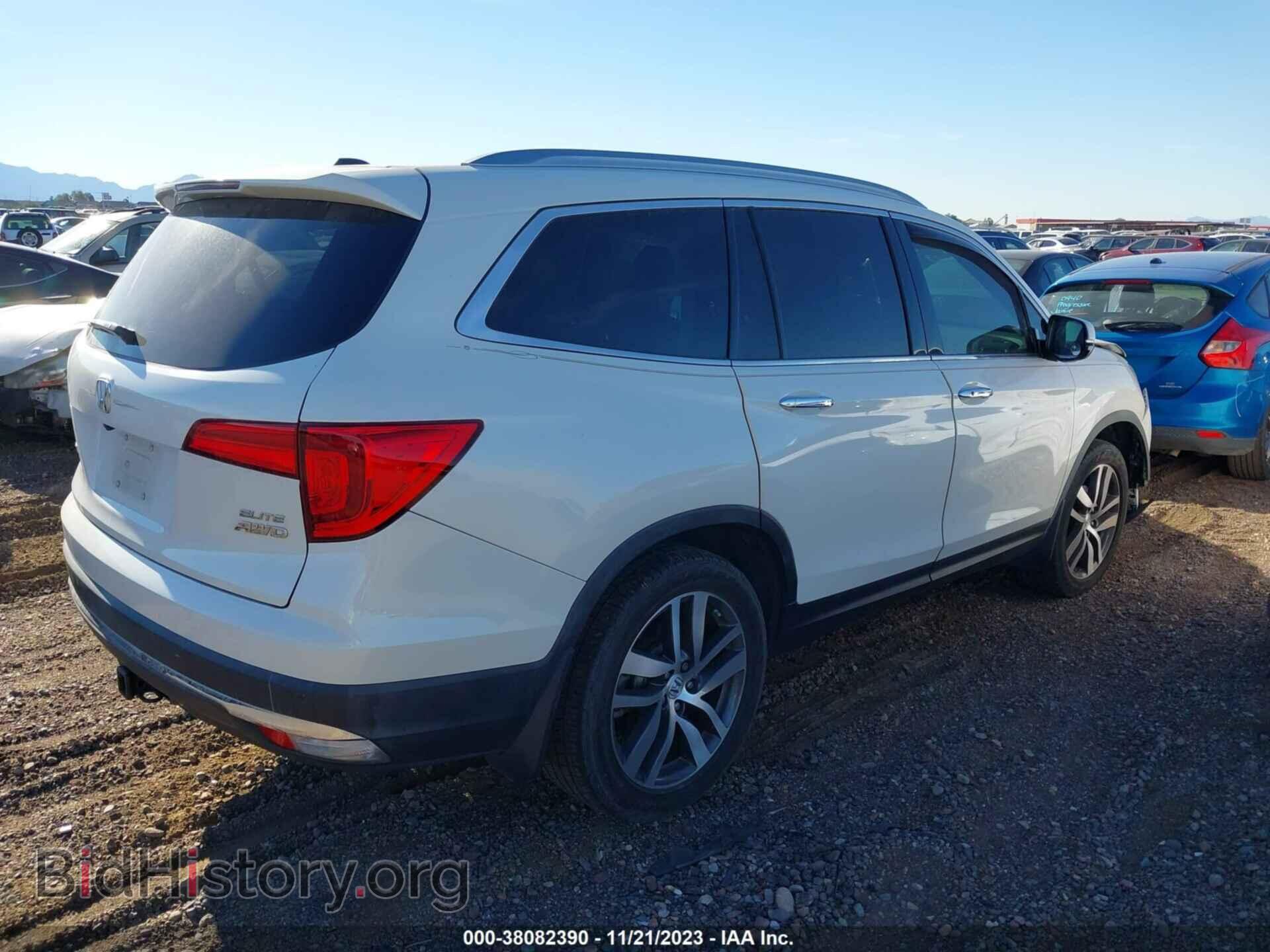 2017 HONDA PILOT - VIN: 5FNYF6H07HB063392 - Фото 4