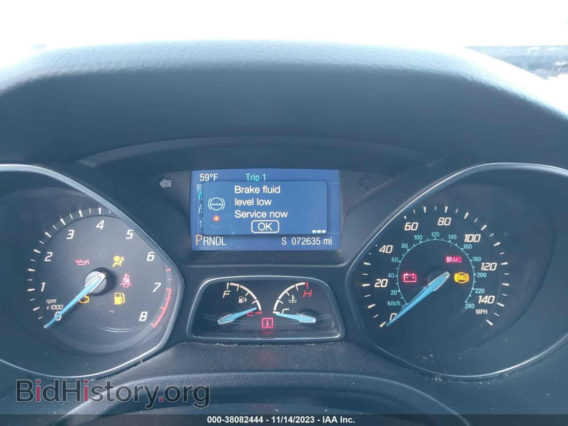 2014 FORD FOCUS - VIN: 1FADP3F23EL369731 - Фото 7