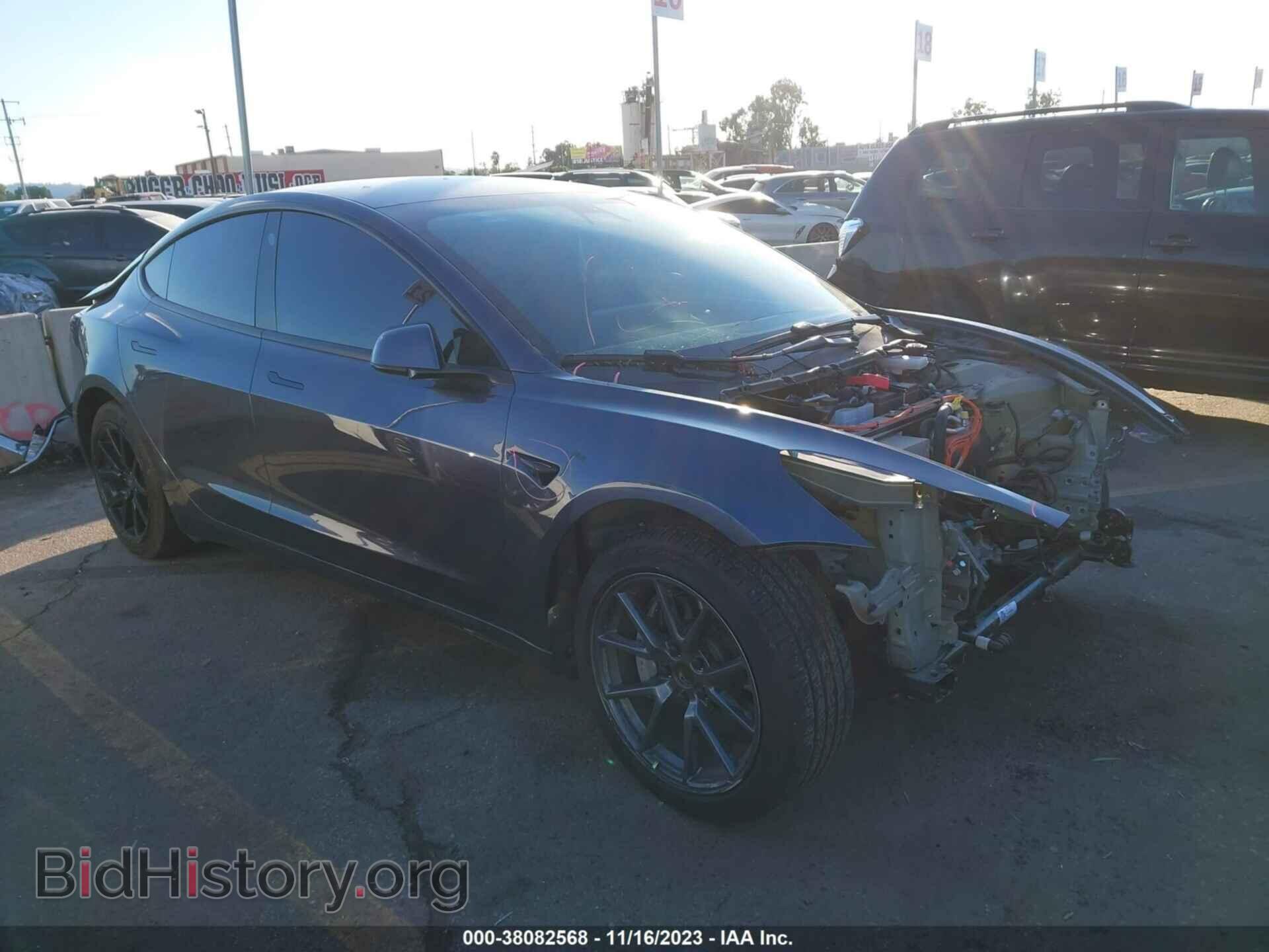 Photo 5YJ3E1EA1MF022487 - TESLA MODEL 3 2021