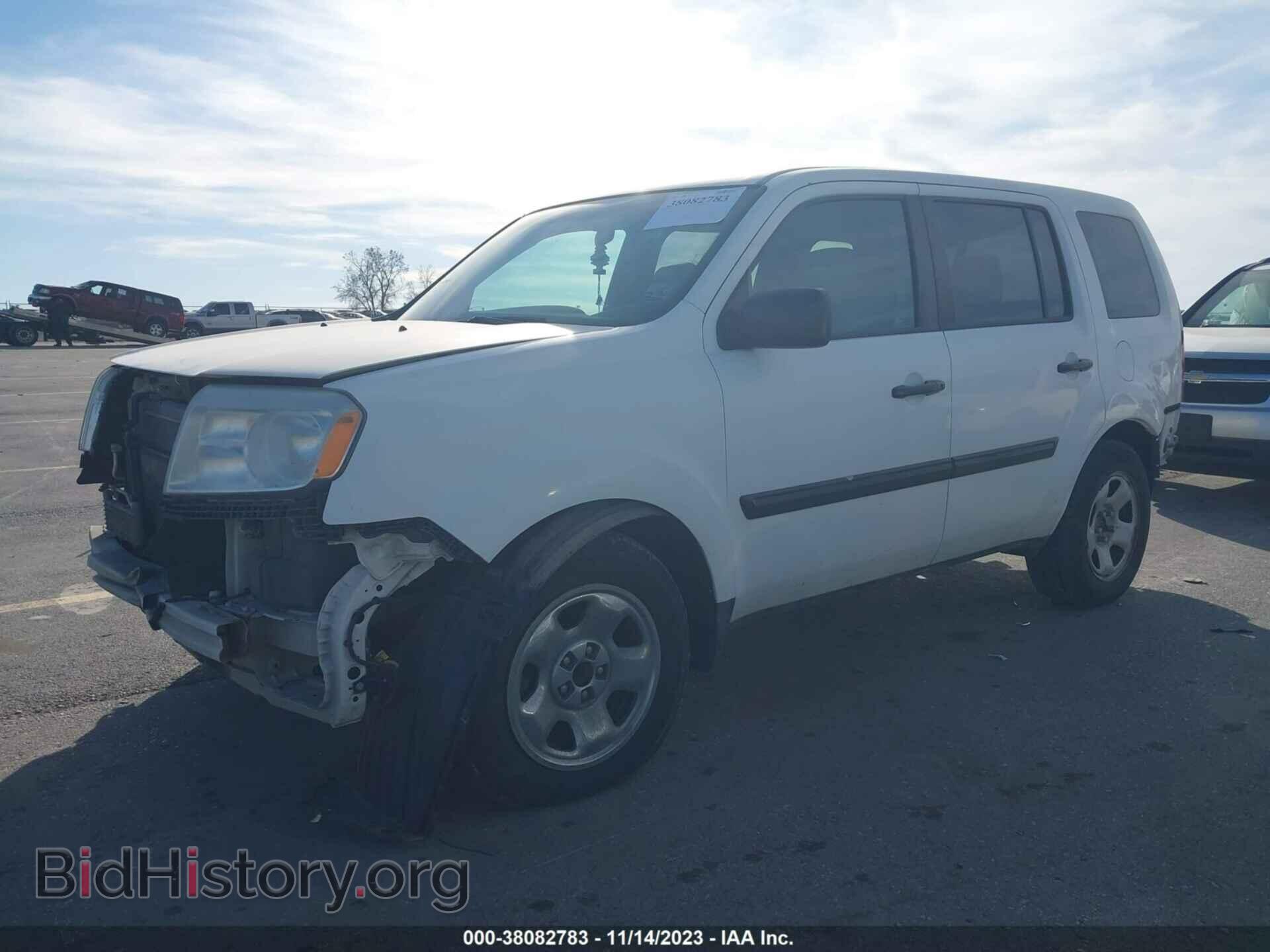 2012 HONDA PILOT - VIN: 5FNYF4H29CB052313 - Фото 2