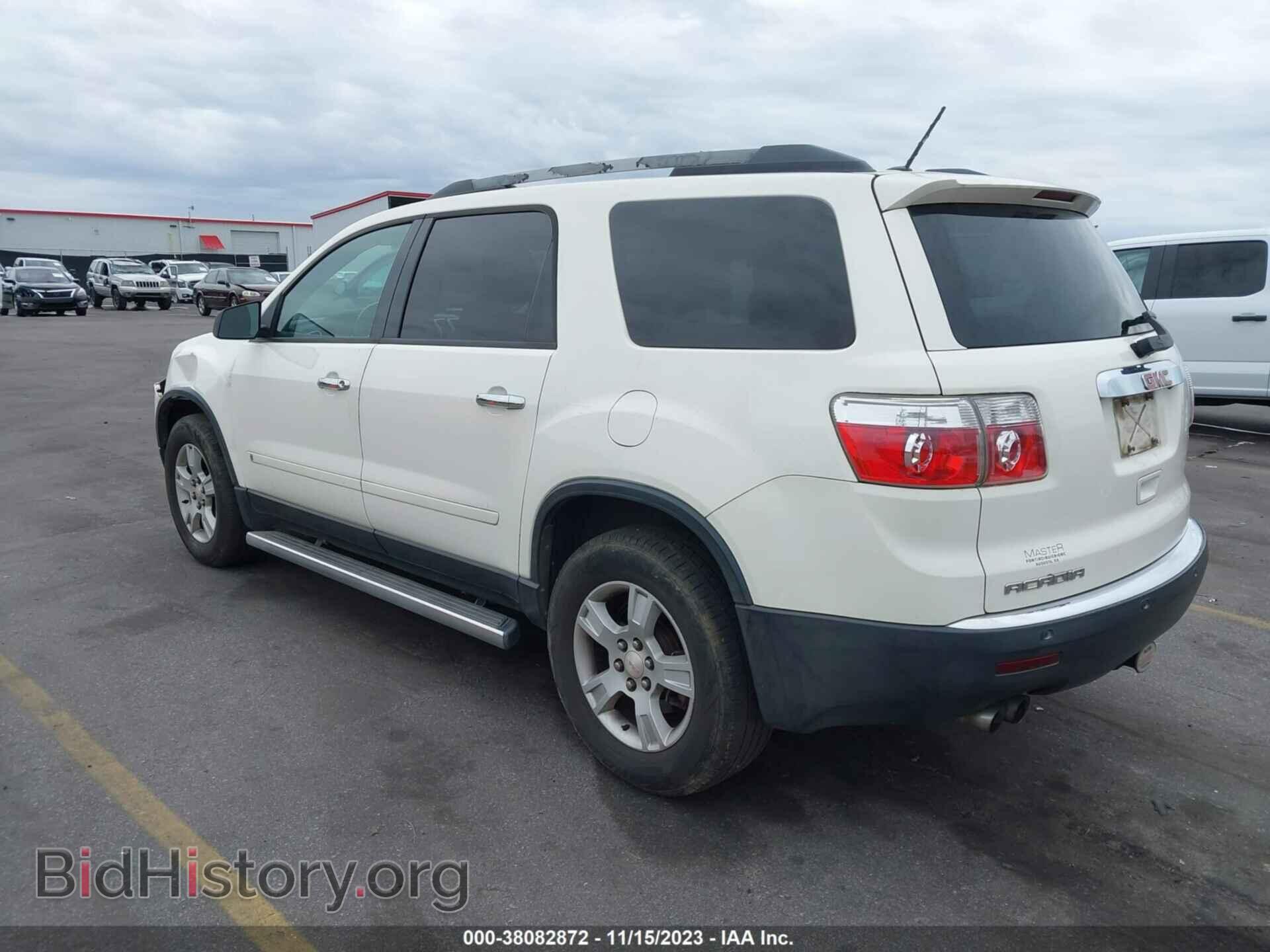 2010 GMC ACADIA - VIN: 1GKLRLED7AJ123083 - Фото 3