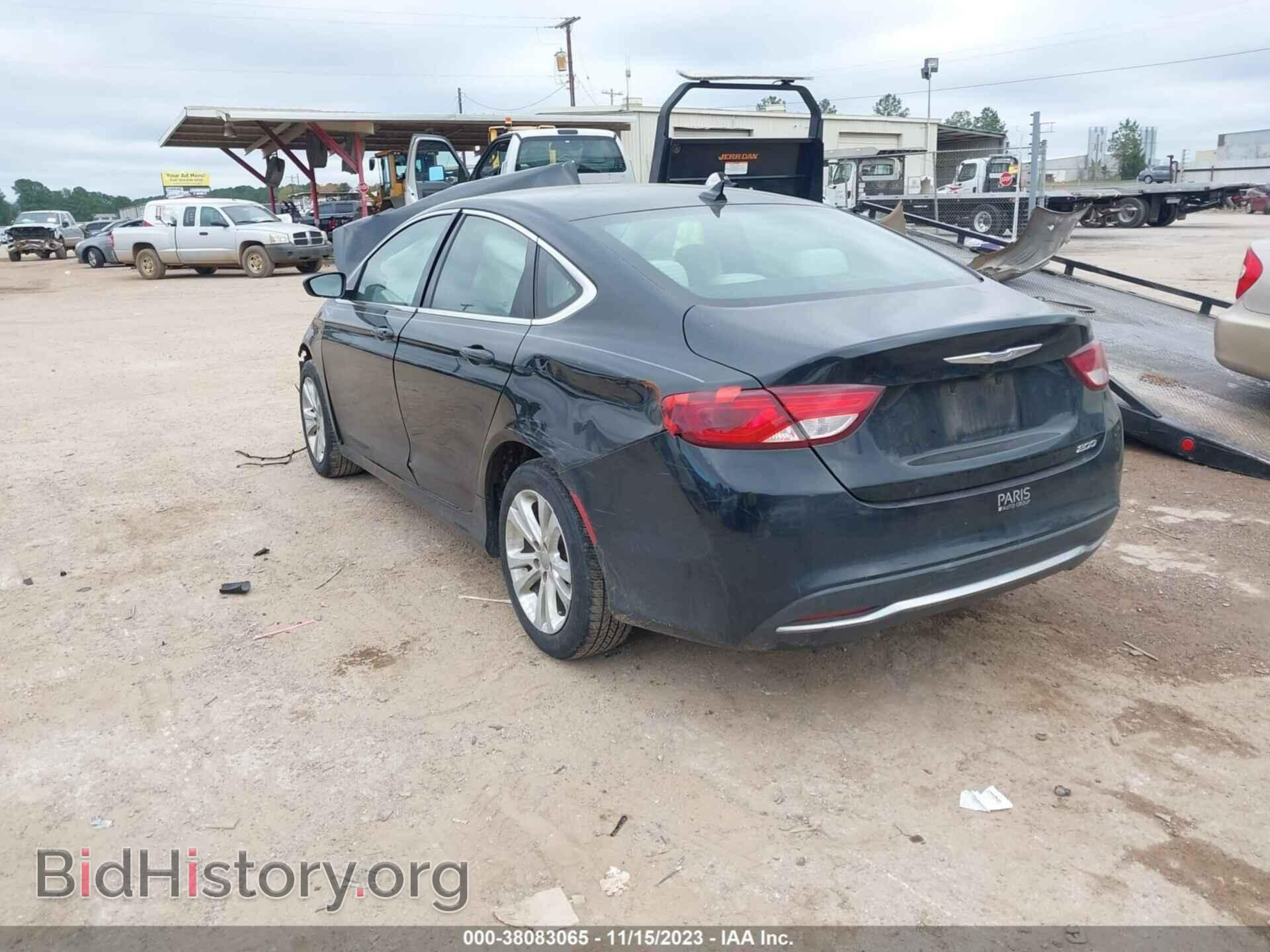 2016 CHRYSLER 200 - VIN: 1C3CCCAB7GN116089 - Фото 3