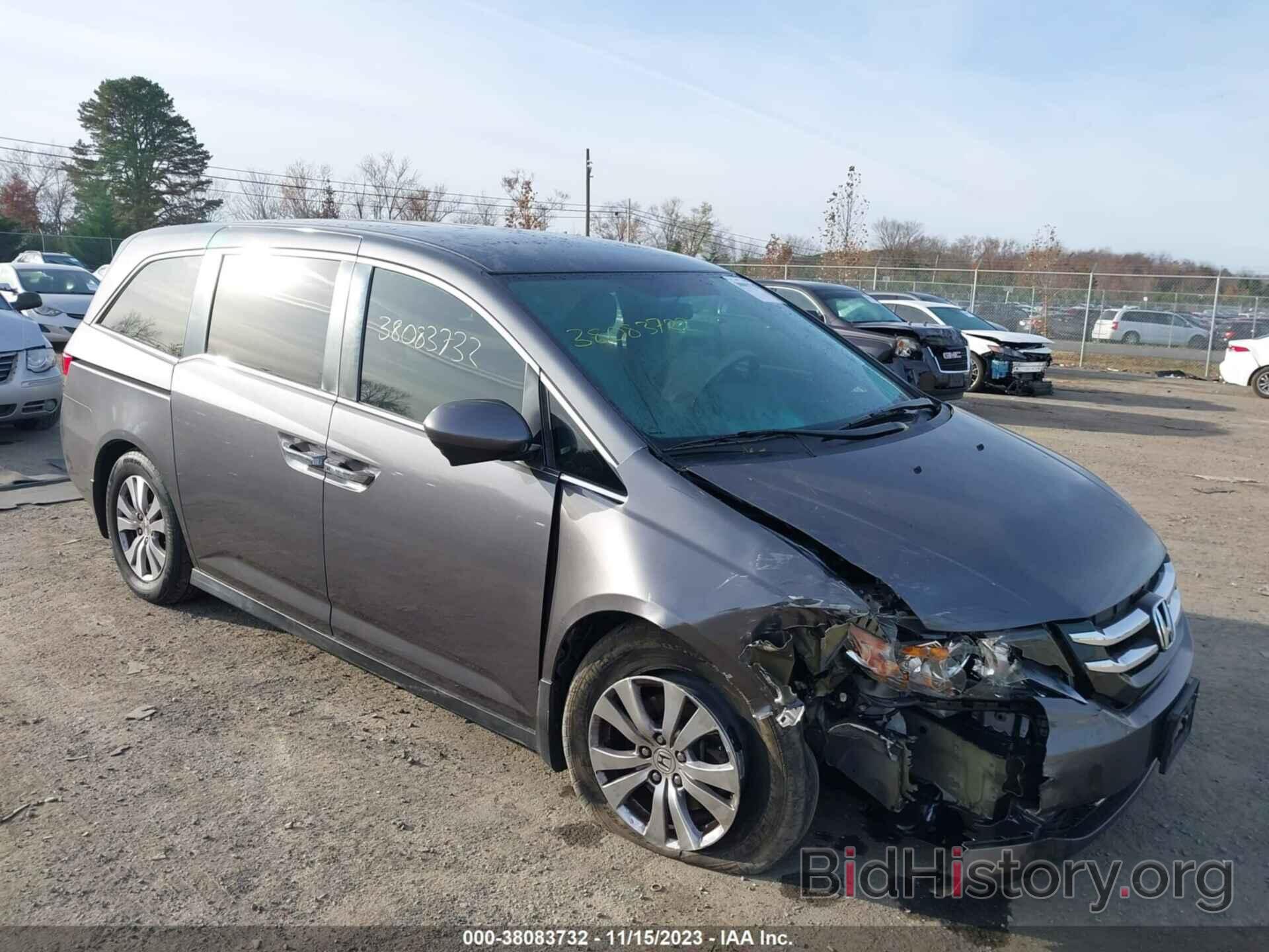 Фотография 5FNRL5H33GB167359 - HONDA ODYSSEY 2016