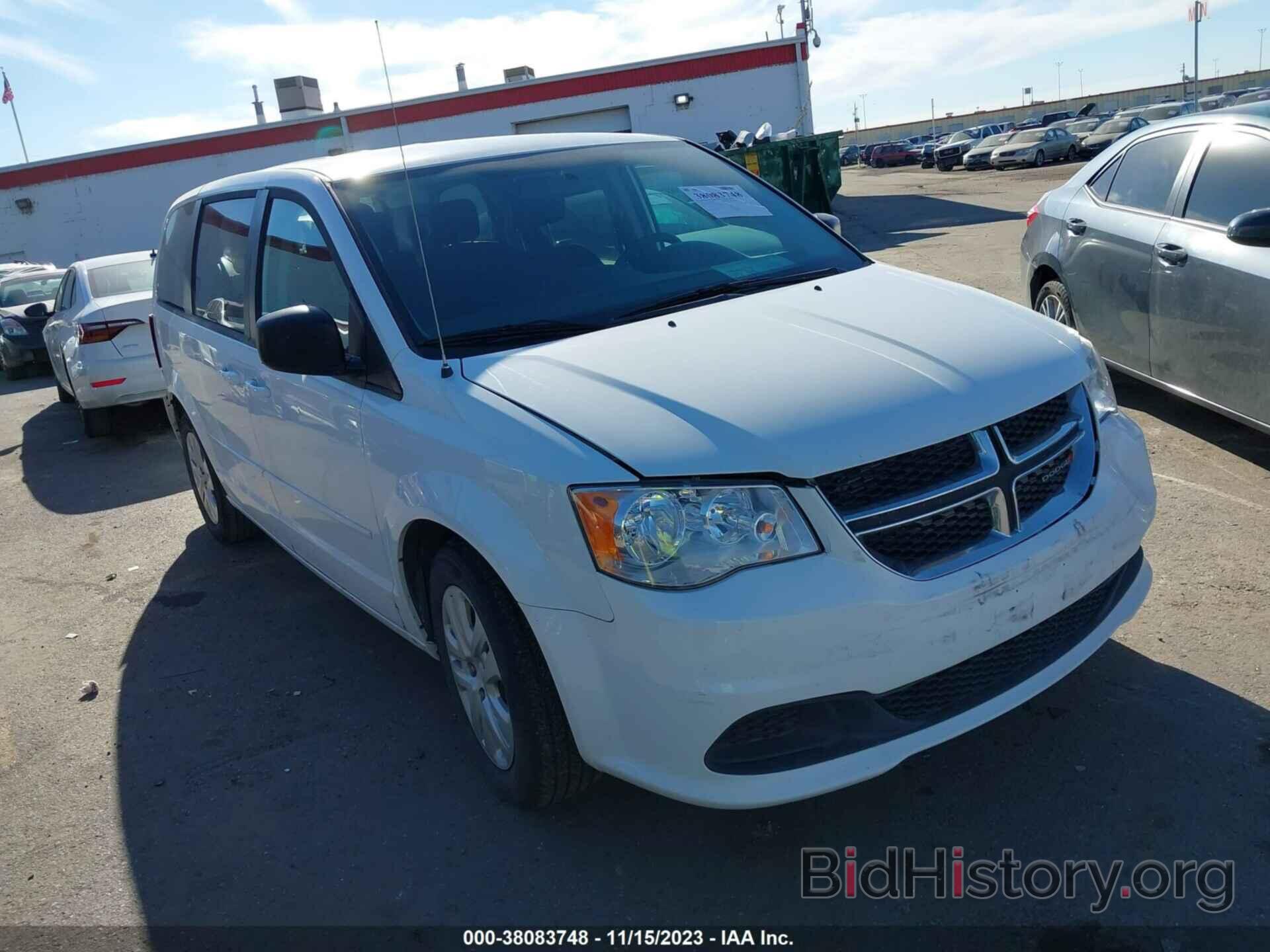 Photo 2C4RDGBG2GR122616 - DODGE GRAND CARAVAN 2016