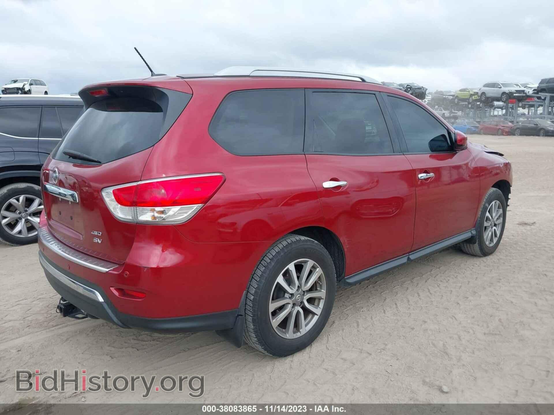 2013 NISSAN PATHFINDER - VIN: 5N1AR2MM1DC620598 - Фото 4