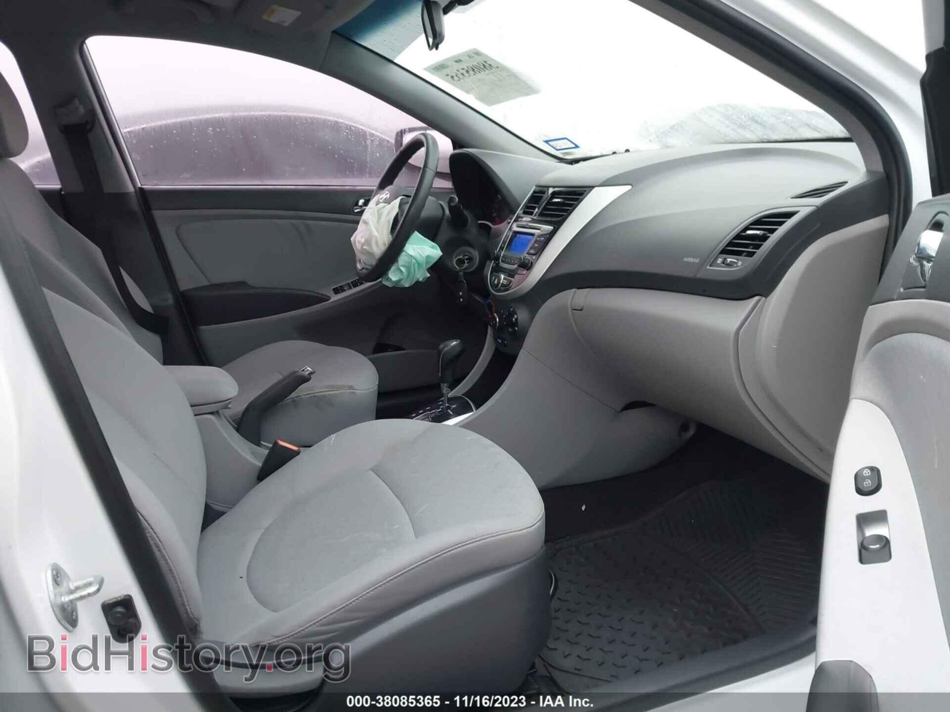 2014 HYUNDAI ACCENT - VIN: KMHCU5AE1EU184563 - Фото 5