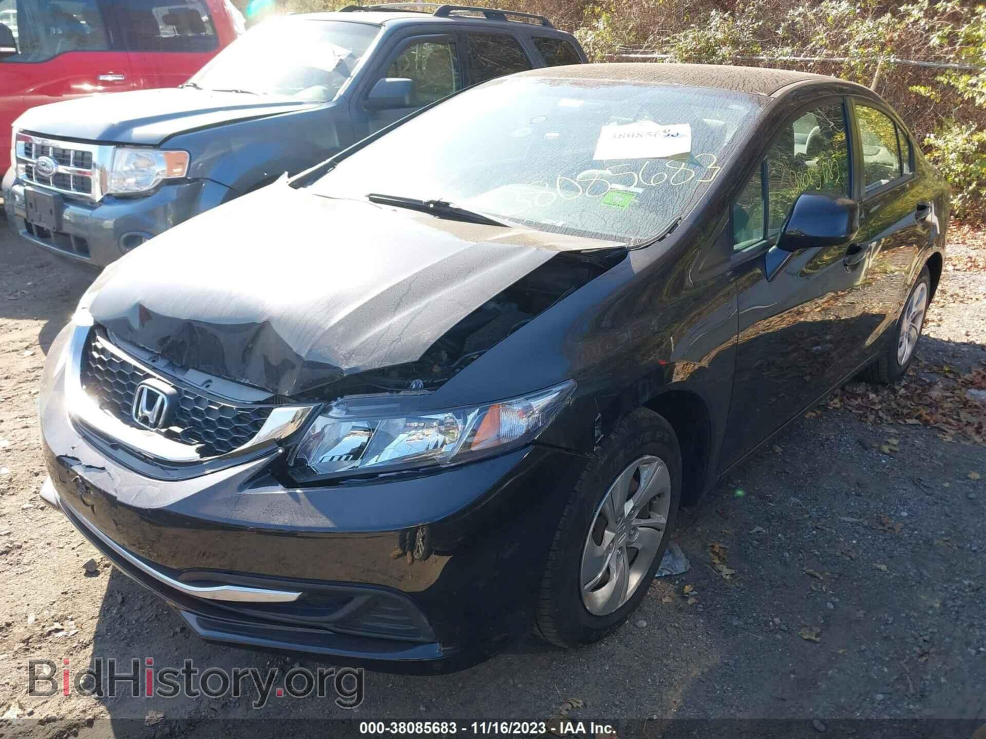 2013 HONDA CIVIC - VIN: 2HGFB2F58DH572147 - Фото 2