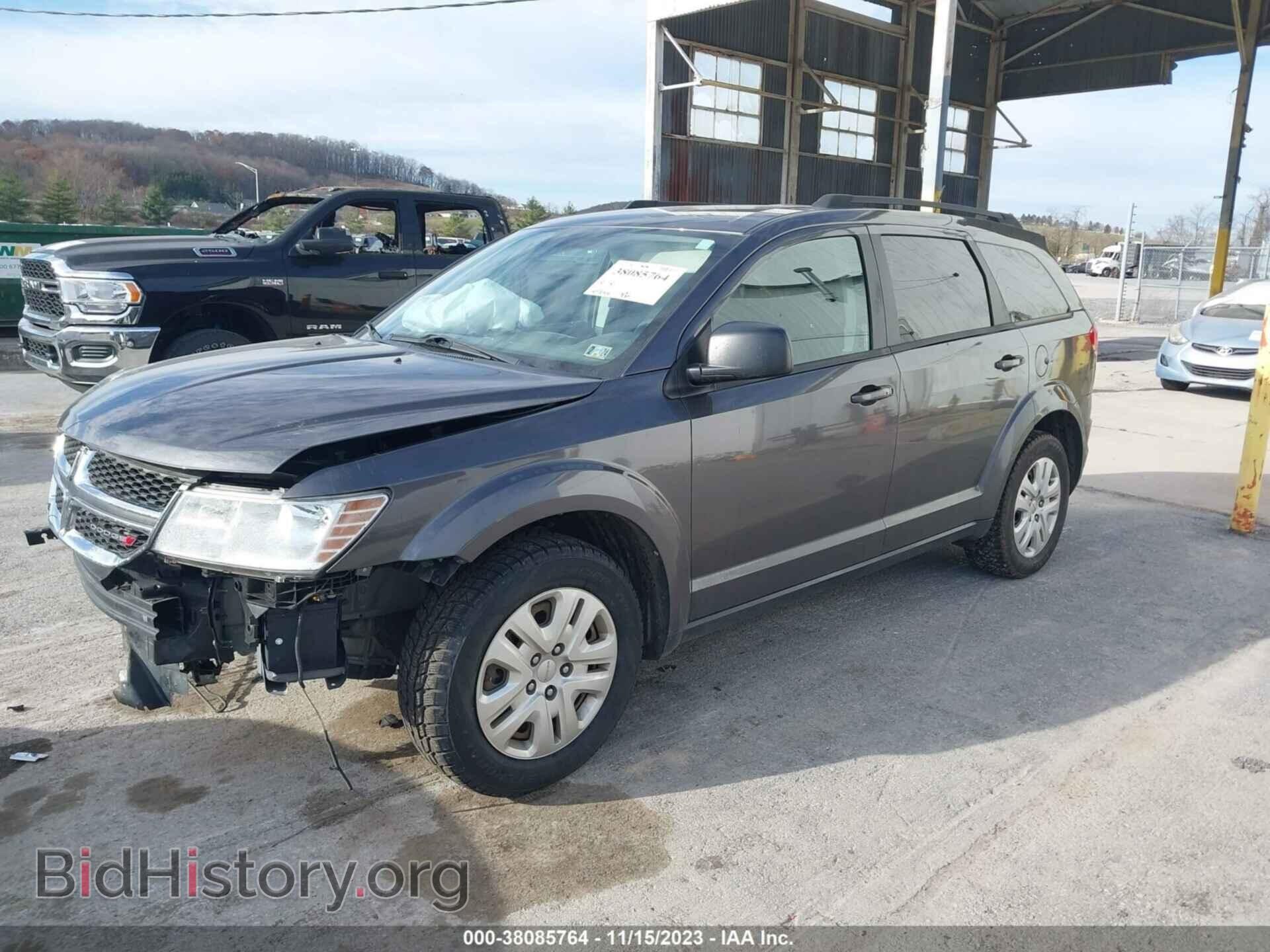 2018 DODGE JOURNEY - VIN: 3C4PDCAB3JT296088 - Фото 2