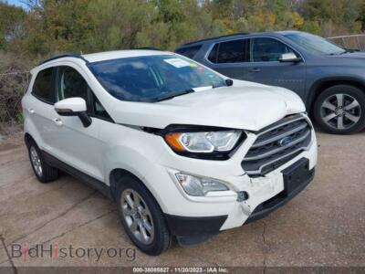 2020 Ford ECOSPORT SE, white — VIN MAJ3S2GE3LC390749, IAAI
