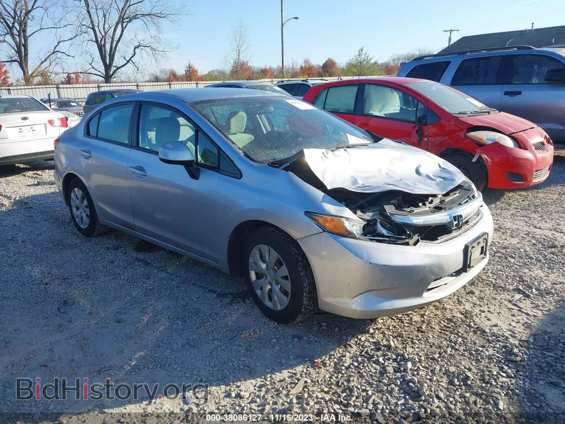 Photo 19XFB2F58CE077343 - HONDA CIVIC 2012