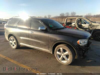2012 Dodge DURANGO Citadel, черный — VIN 1C4SDJET7CC322935, IAAI