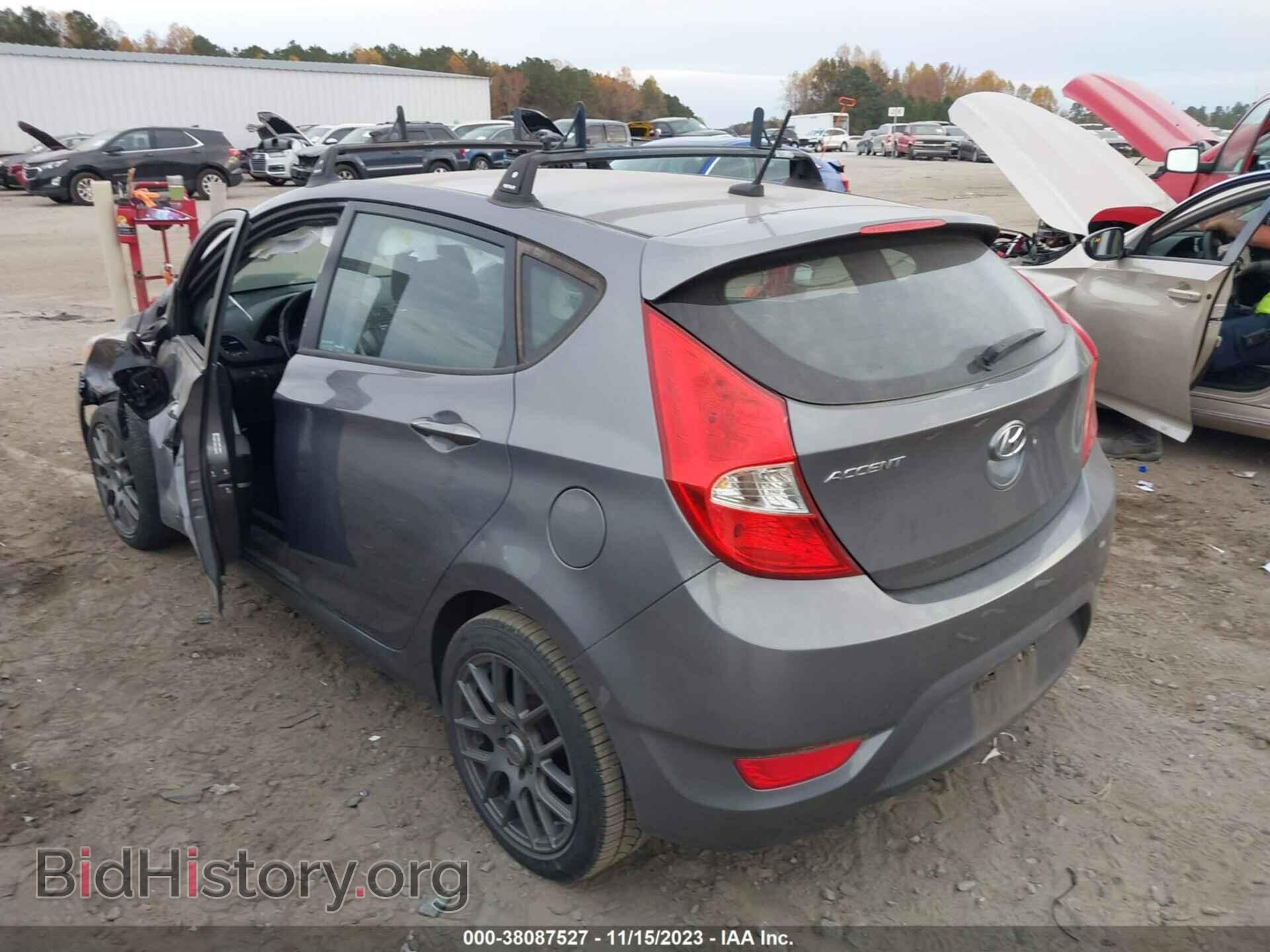 2014 HYUNDAI ACCENT - VIN: KMHCU5AE1EU190072 - Фото 3