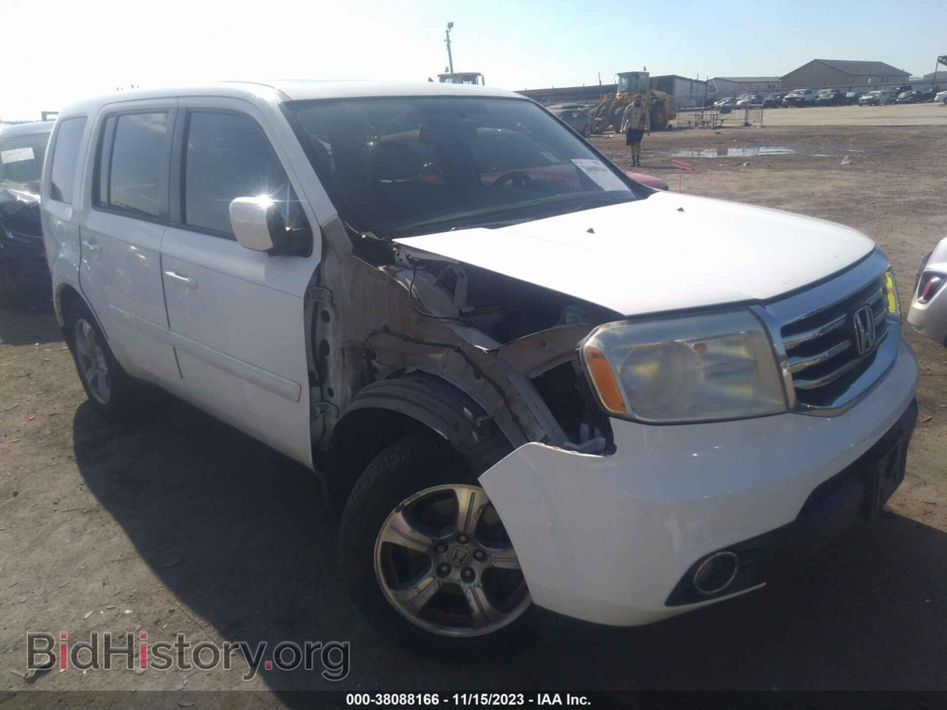 Фотография 5FNYF3H53DB011990 - HONDA PILOT 2013